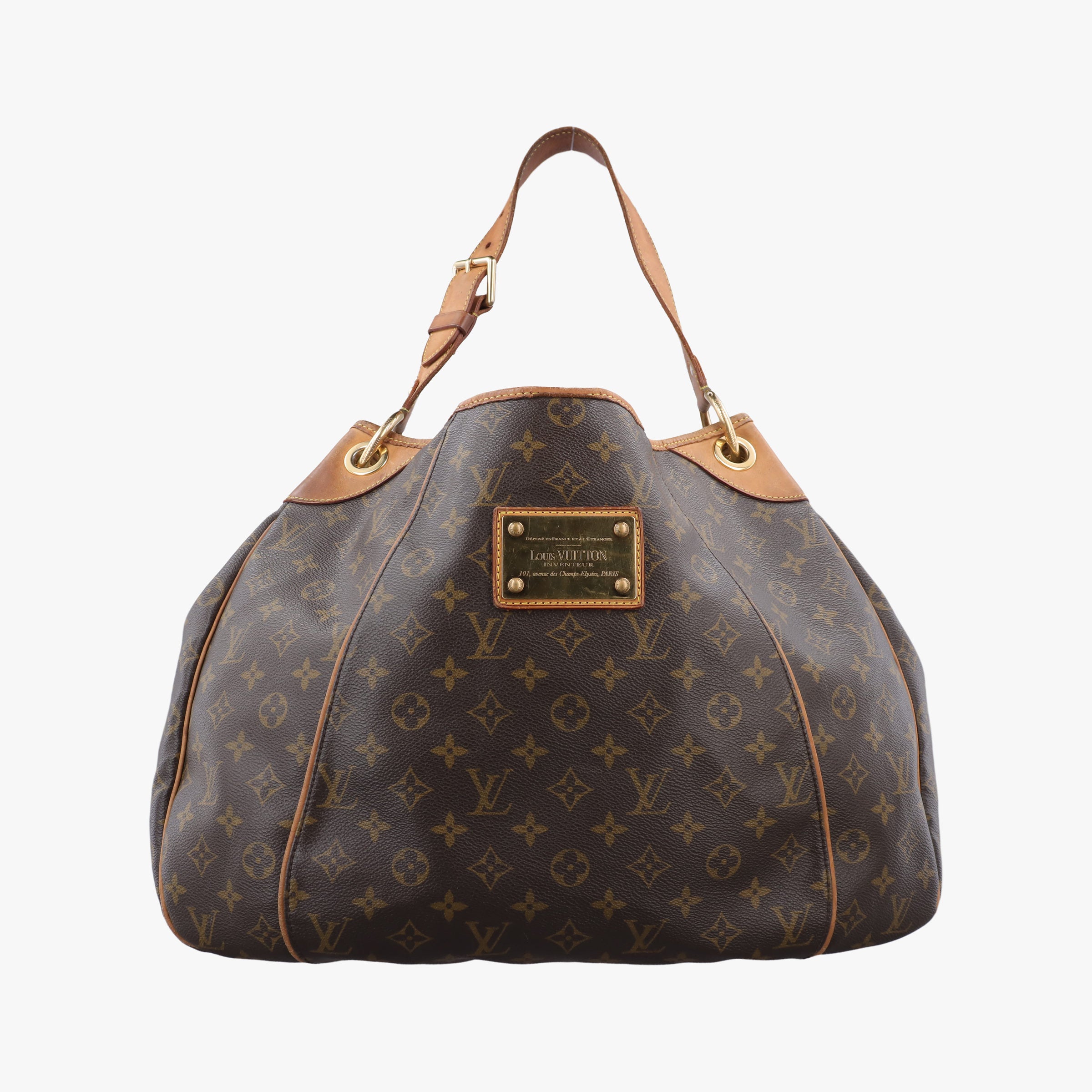 Pre-owned Louis Vuitton GALLIERA PM Brown Monogram Canvas M56382 shoulderbag | stylenewstar