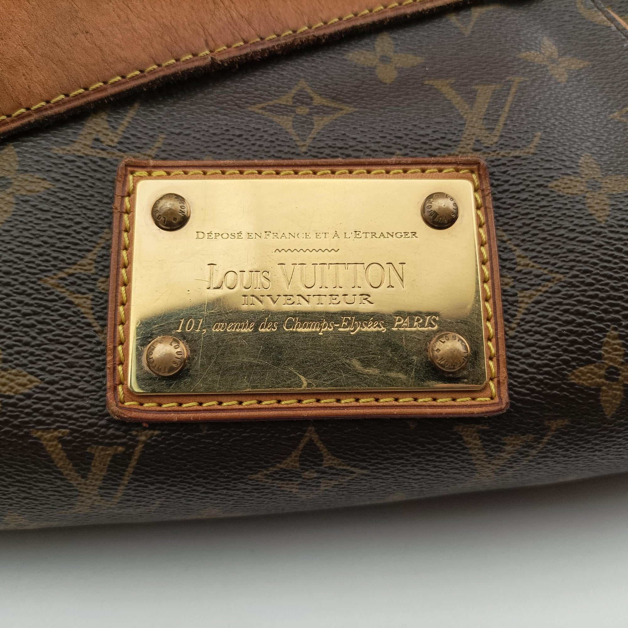 Pre-owned Louis Vuitton GALLIERA PM Brown Monogram Canvas M56382 shoulderbag | stylenewstar