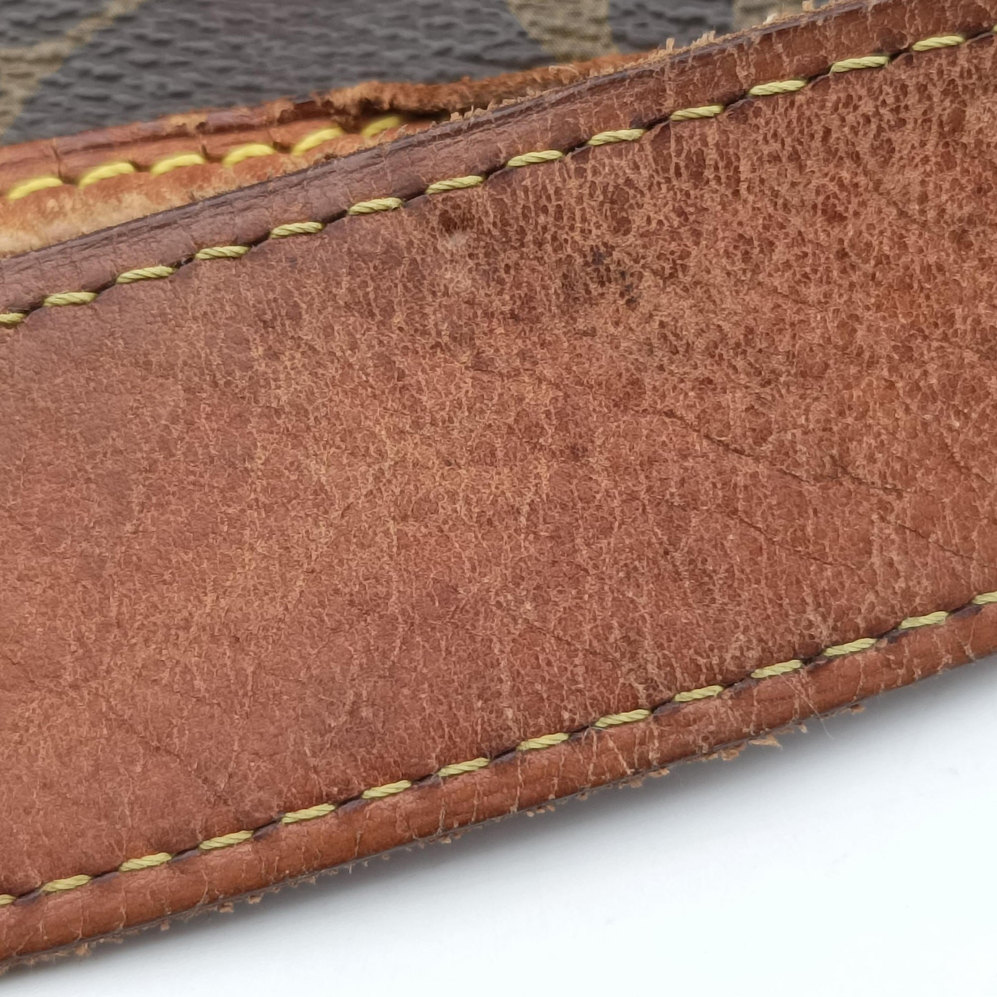 Pre-owned Louis Vuitton GALLIERA PM Brown Monogram Canvas M56382 shoulderbag | stylenewstar