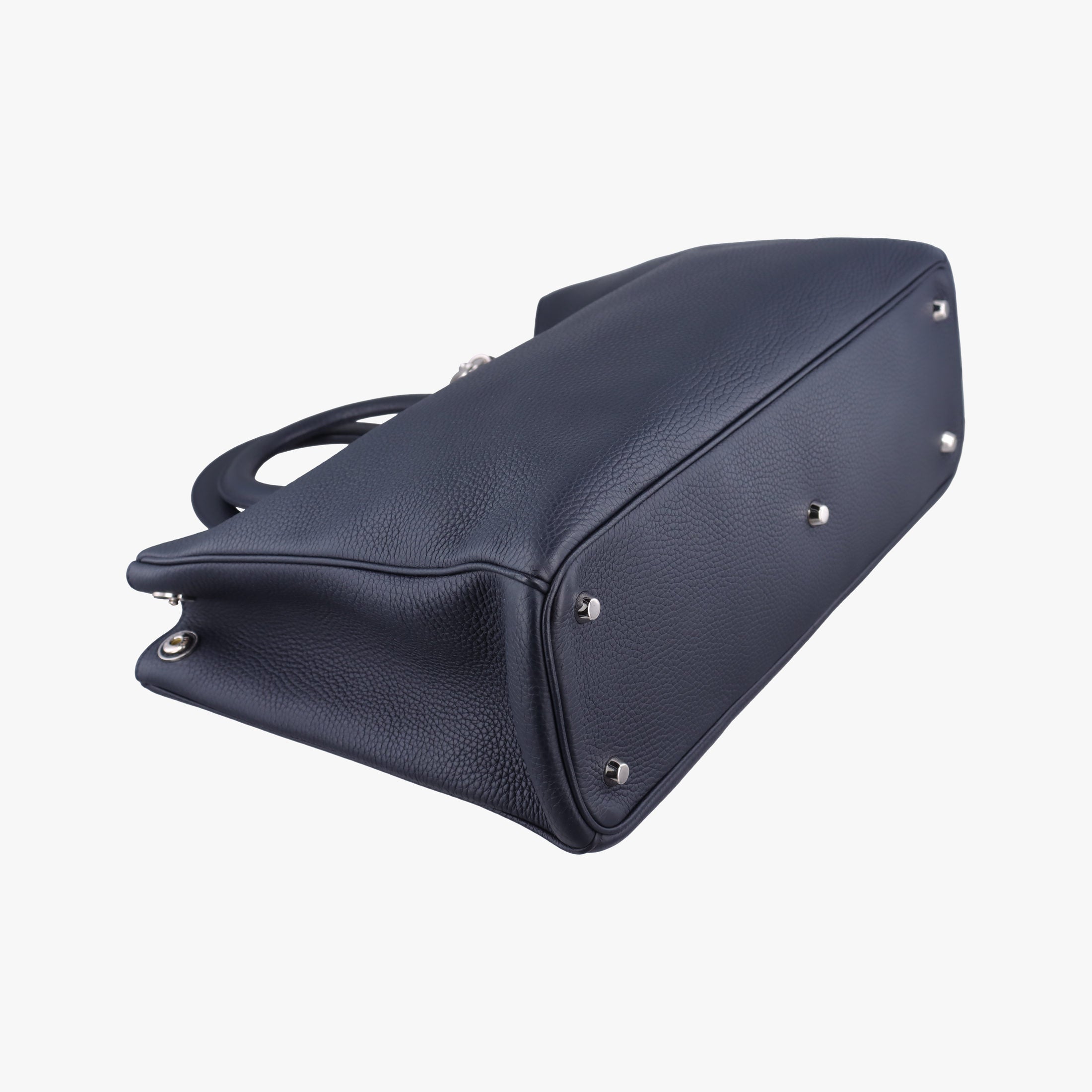 Pre-owned Christian Dior Diorissimo Black Leather  shoulderbag | stylenewstar