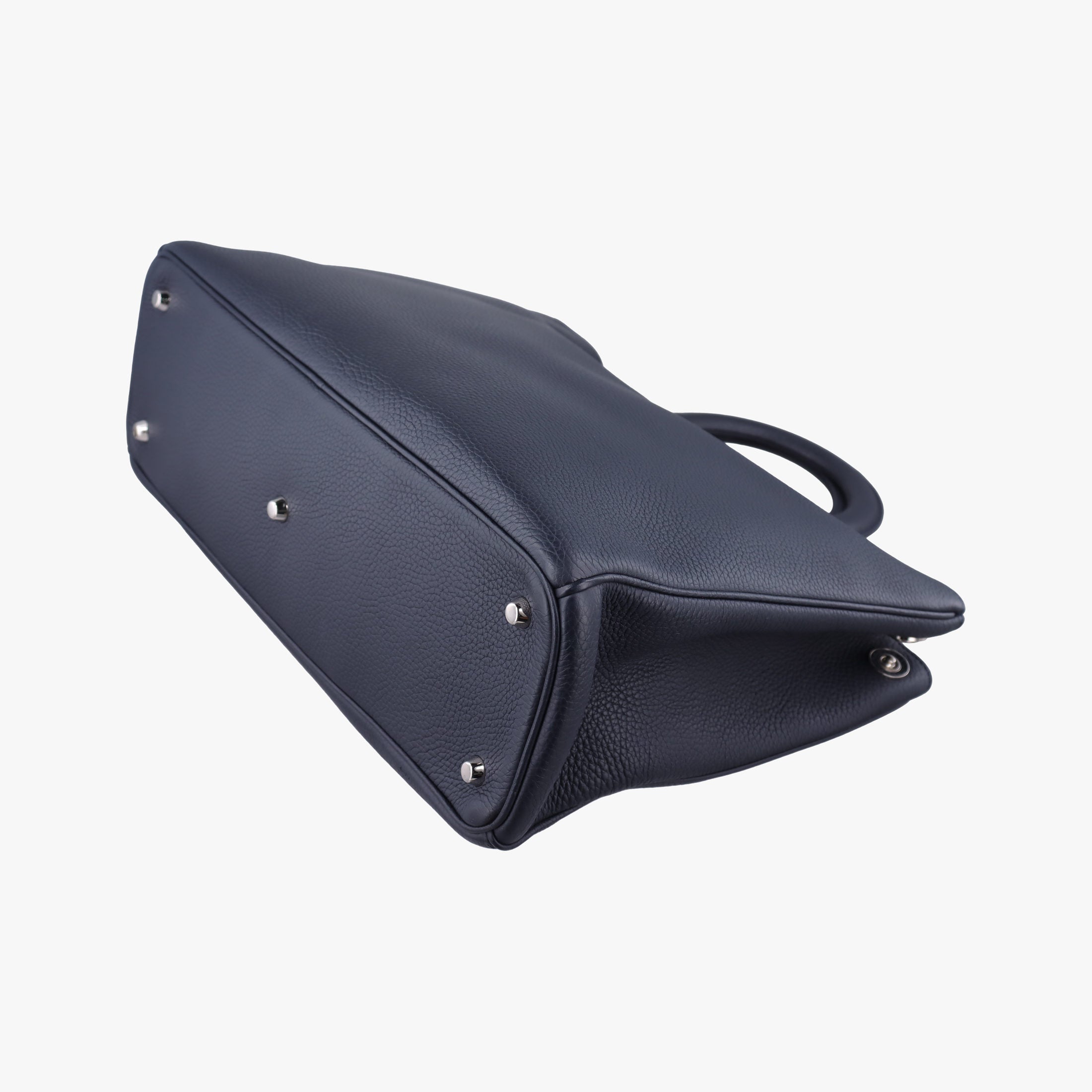 Pre-owned Christian Dior Diorissimo Black Leather  shoulderbag | stylenewstar