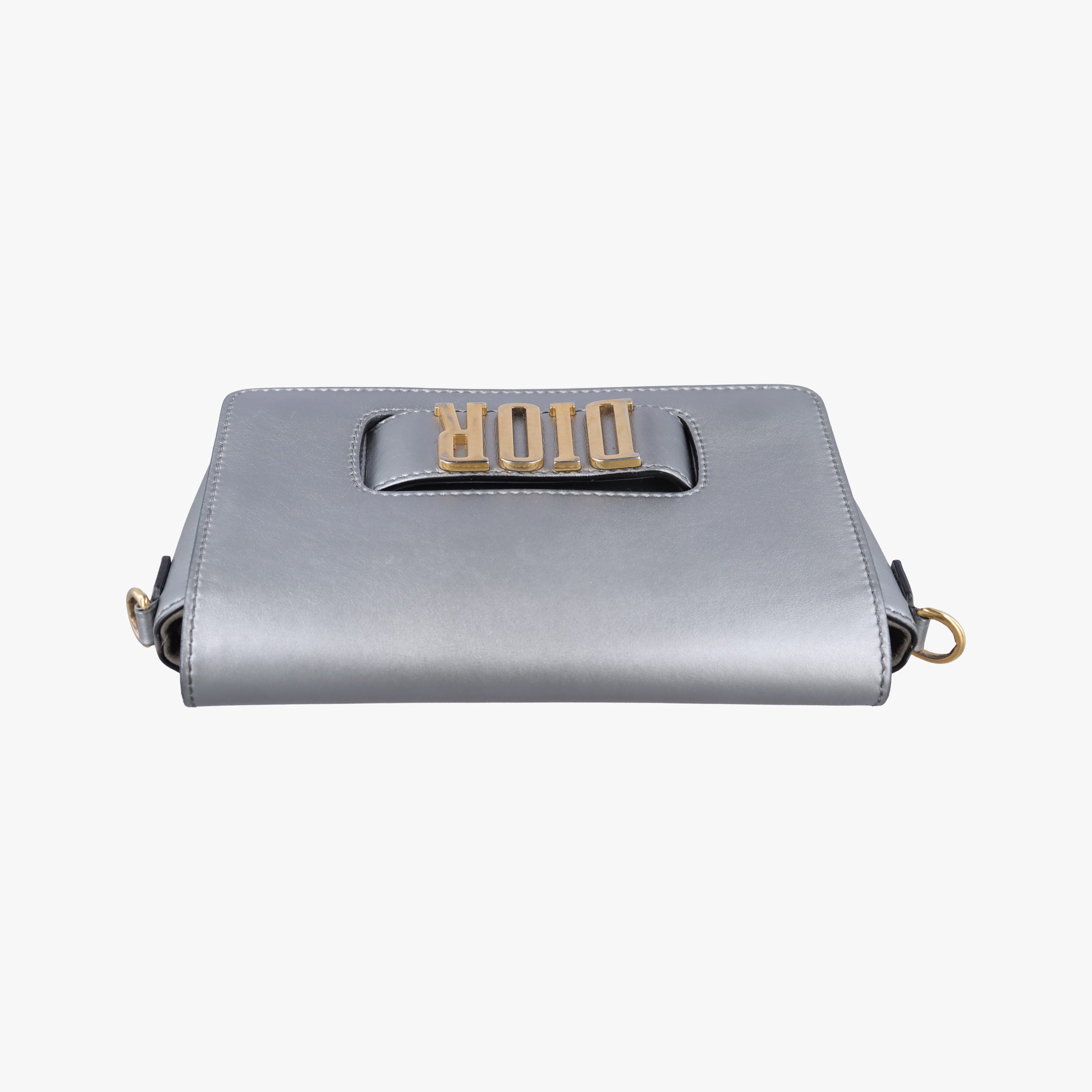 Pre-owned Christian Dior Diorevolution Silver Leather  shoulderbag | stylenewstar