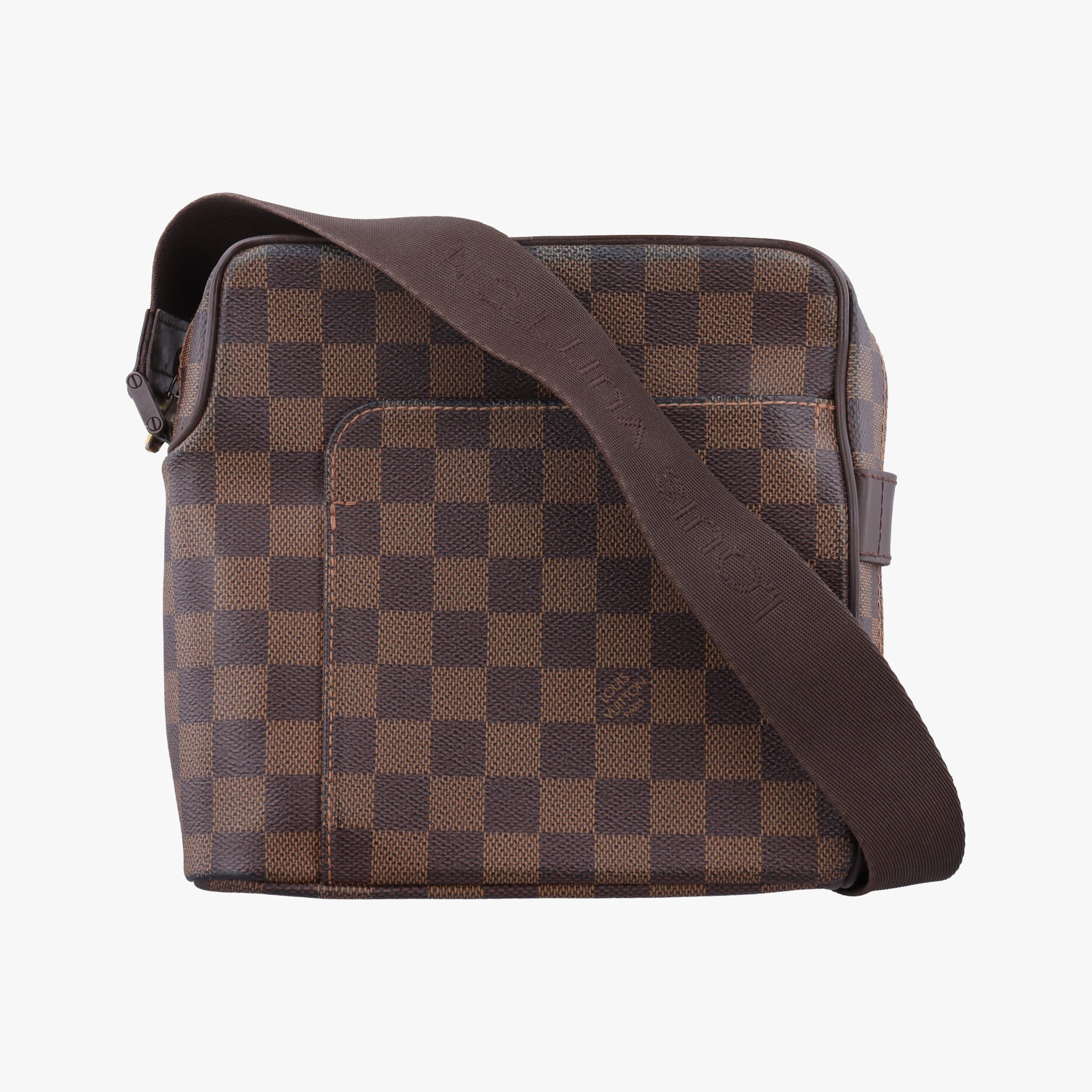 Pre-owned Louis Vuitton Olav PM EBENE Damier Canvas N41442 shoulderbag | stylenewstar