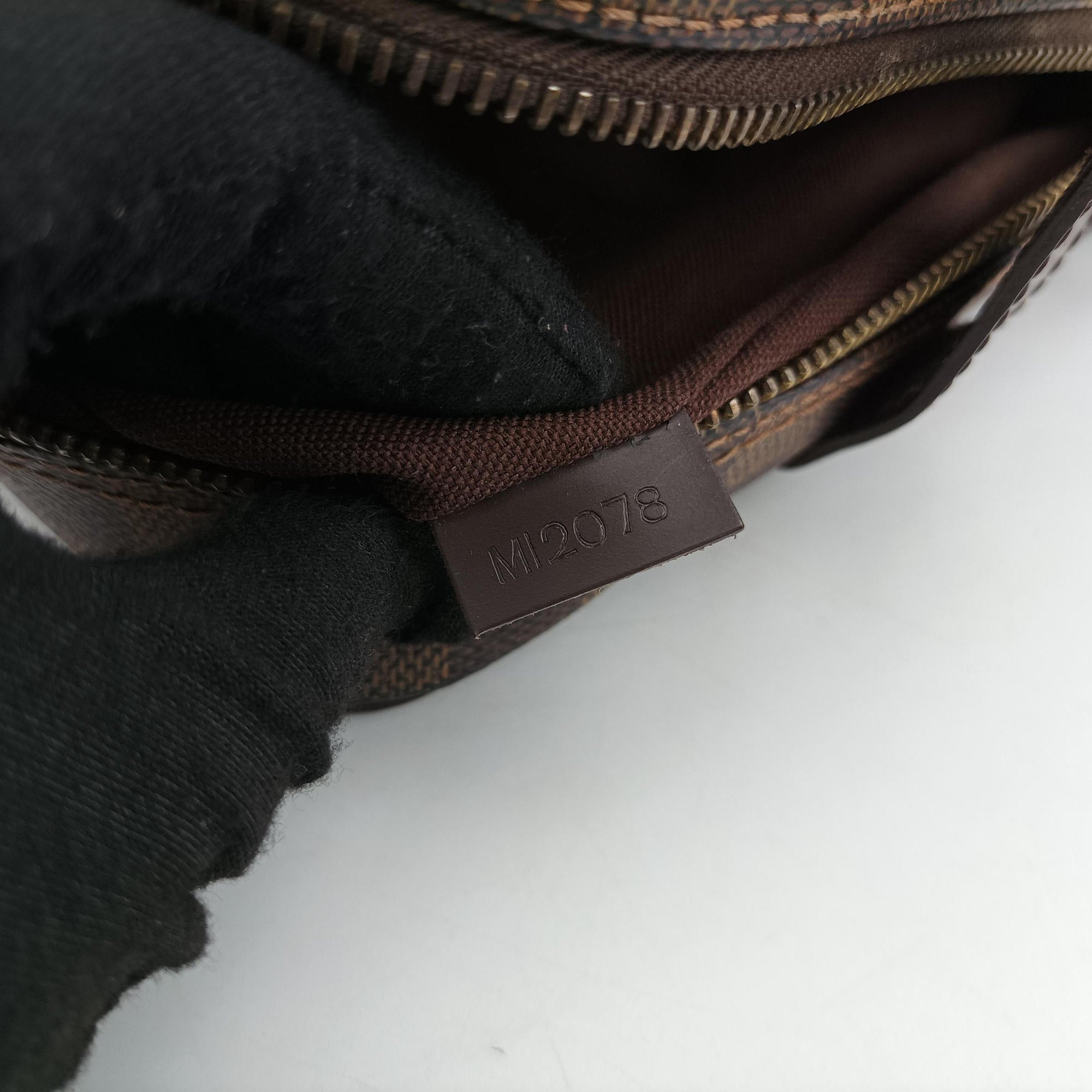 Pre-owned Louis Vuitton Olav PM EBENE Damier Canvas N41442 shoulderbag | stylenewstar