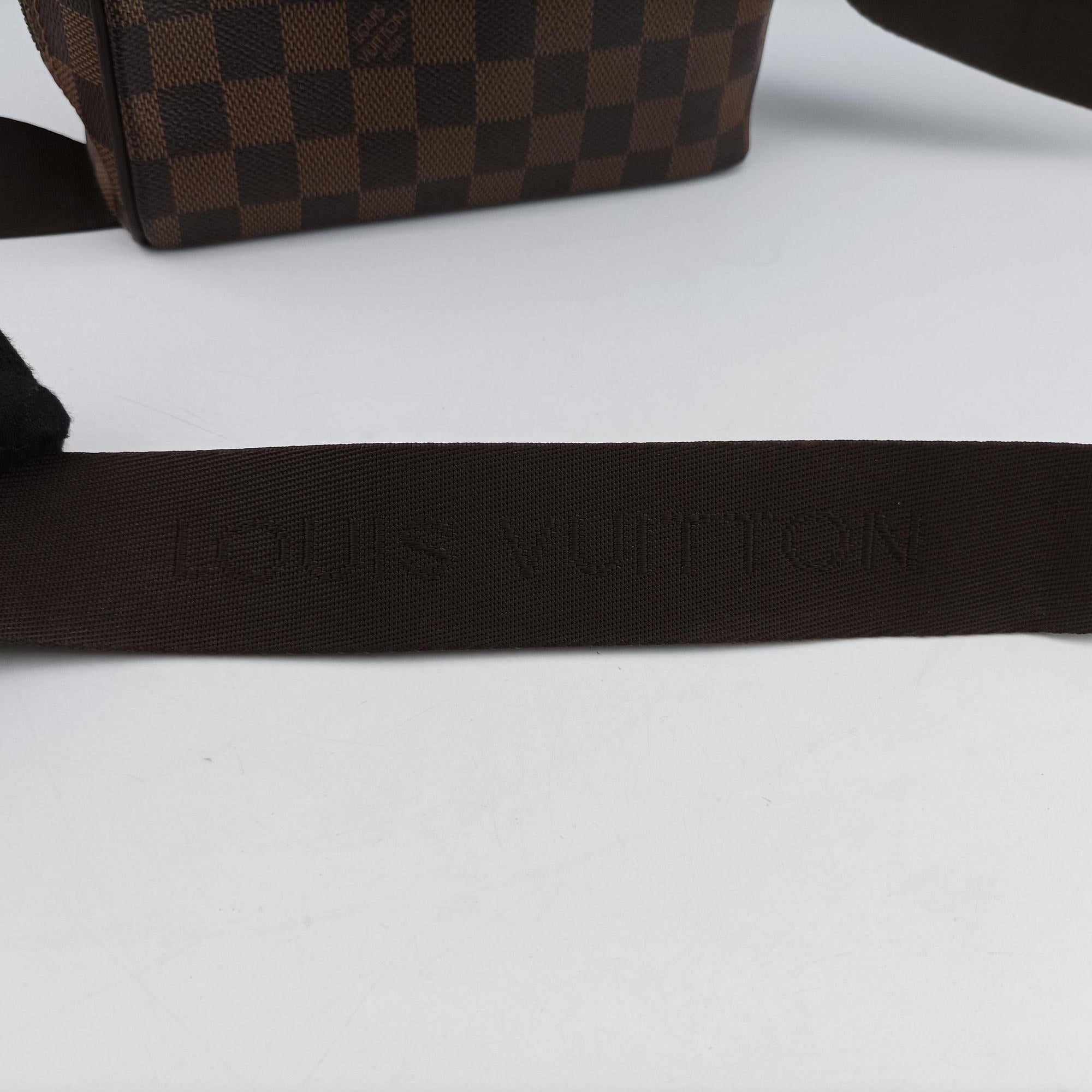 Pre-owned Louis Vuitton Olav PM EBENE Damier Canvas N41442 shoulderbag | stylenewstar