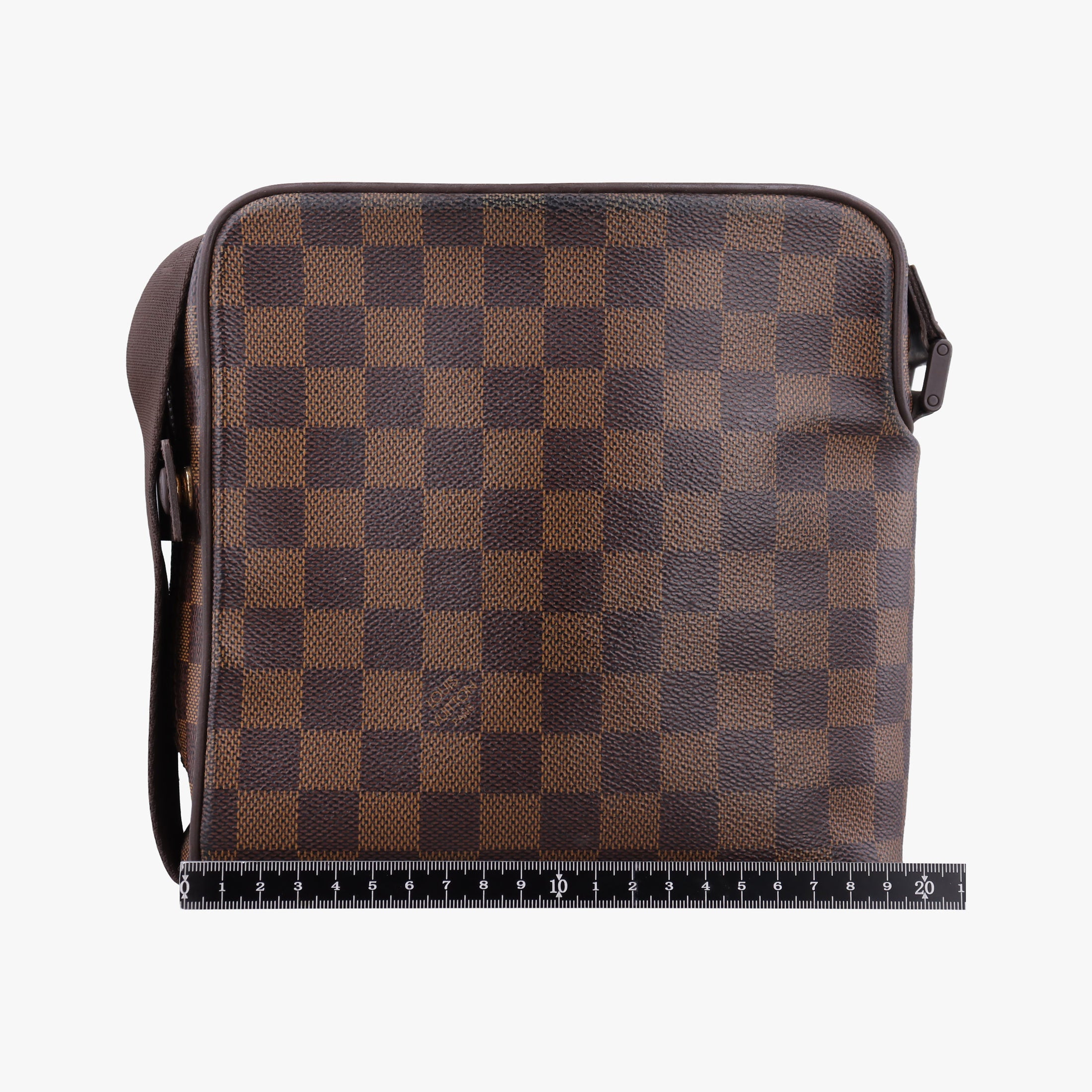 Pre-owned Louis Vuitton Olav PM EBENE Damier Canvas N41442 shoulderbag | stylenewstar