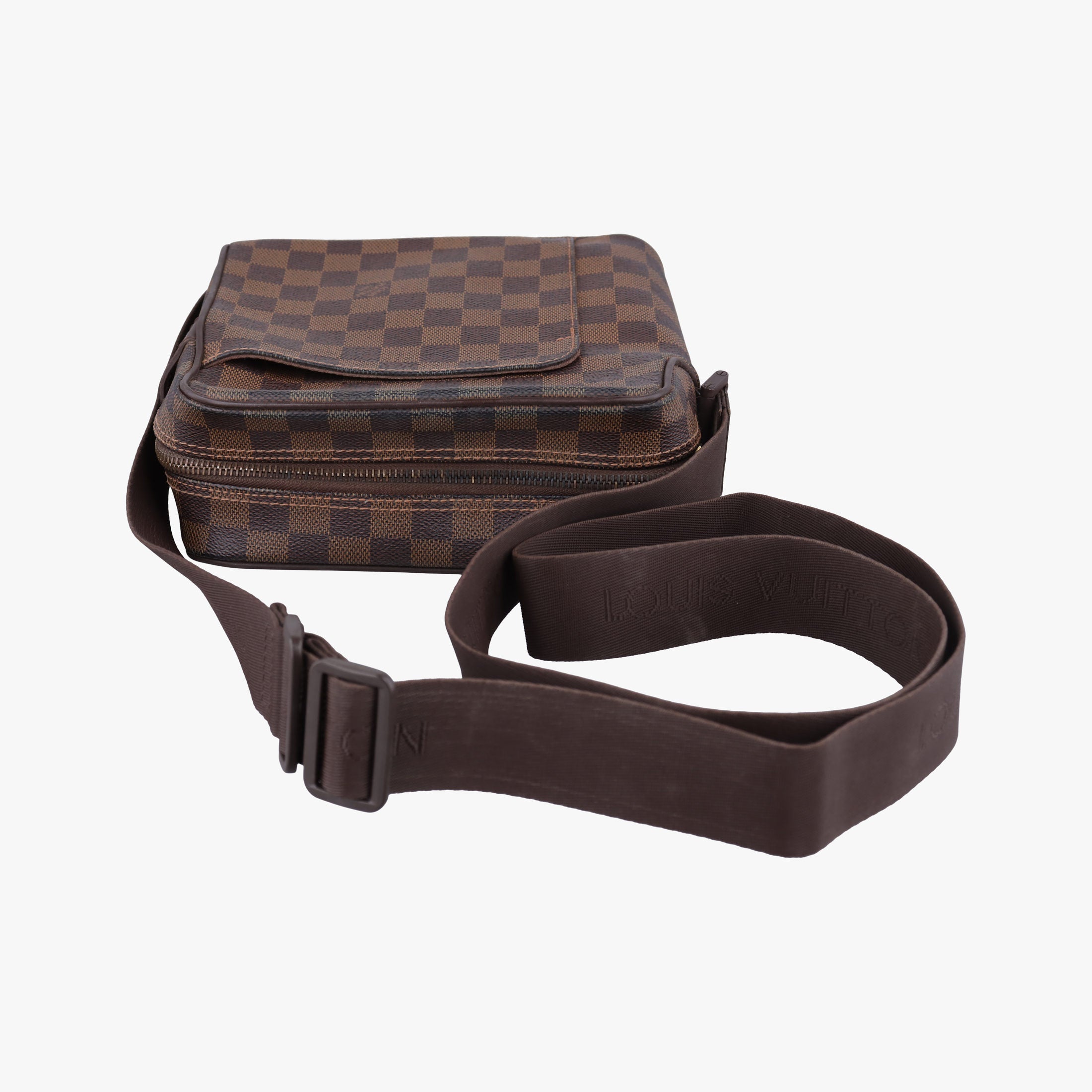Pre-owned Louis Vuitton Olav PM EBENE Damier Canvas N41442 shoulderbag | stylenewstar