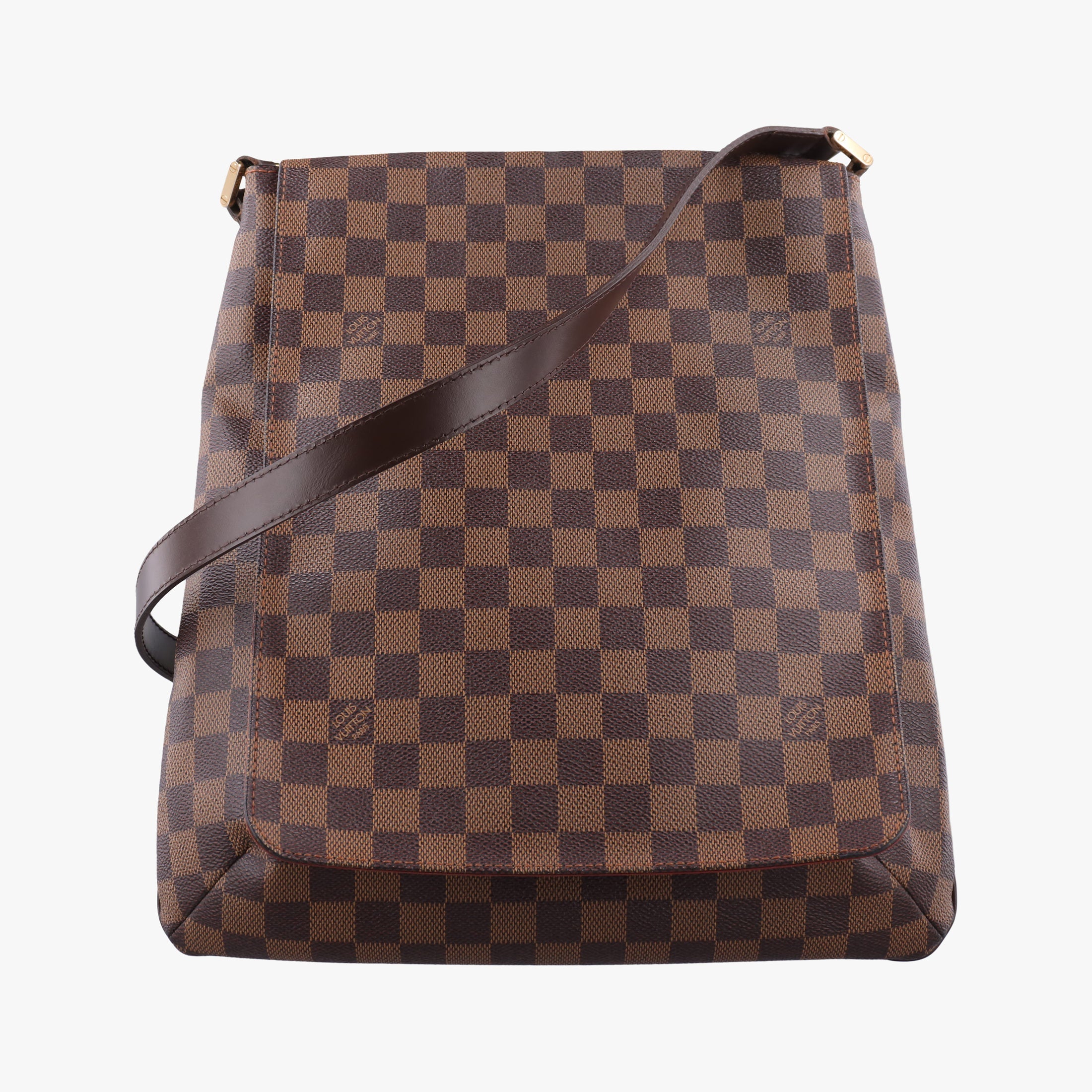 Pre-owned Louis Vuitton Musette Ebene Damier canvas N51302 shoulderbag | stylenewstar