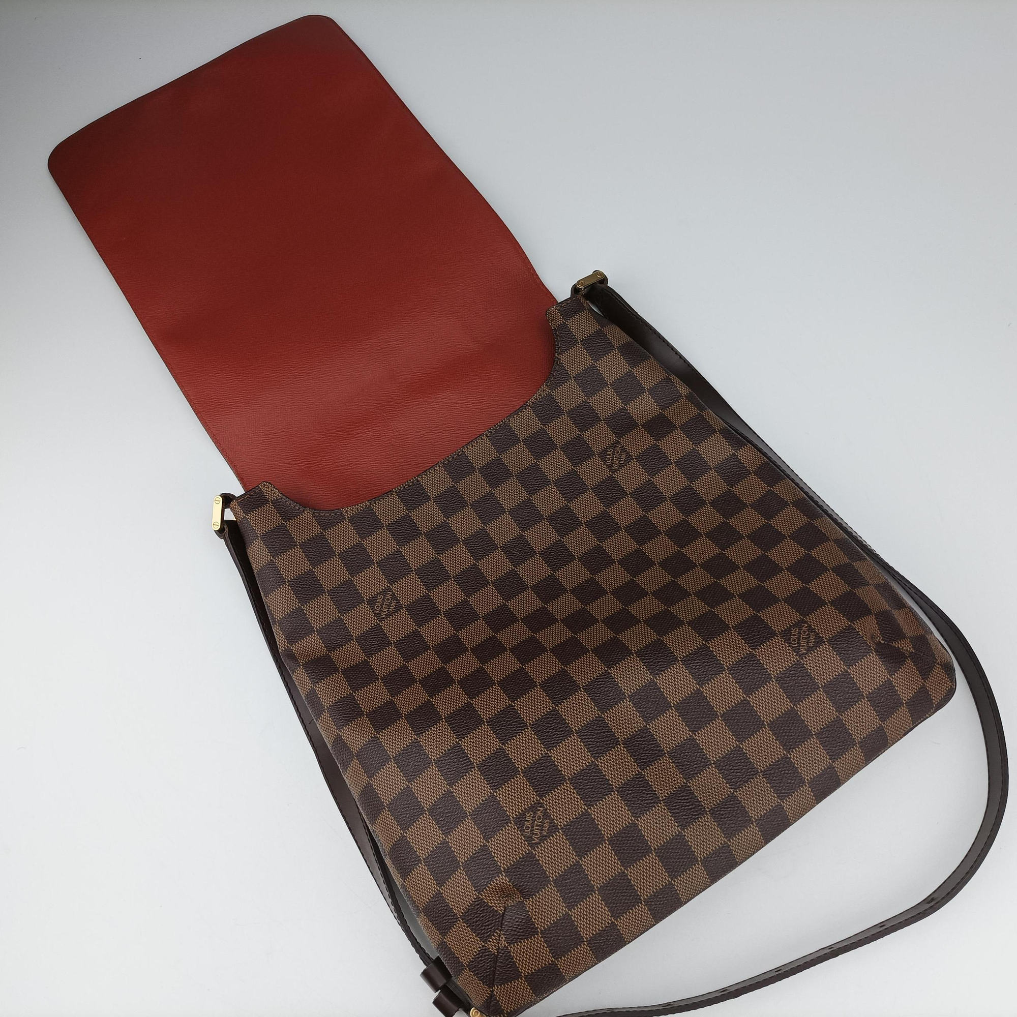 Pre-owned Louis Vuitton Musette Ebene Damier canvas N51302 shoulderbag | stylenewstar