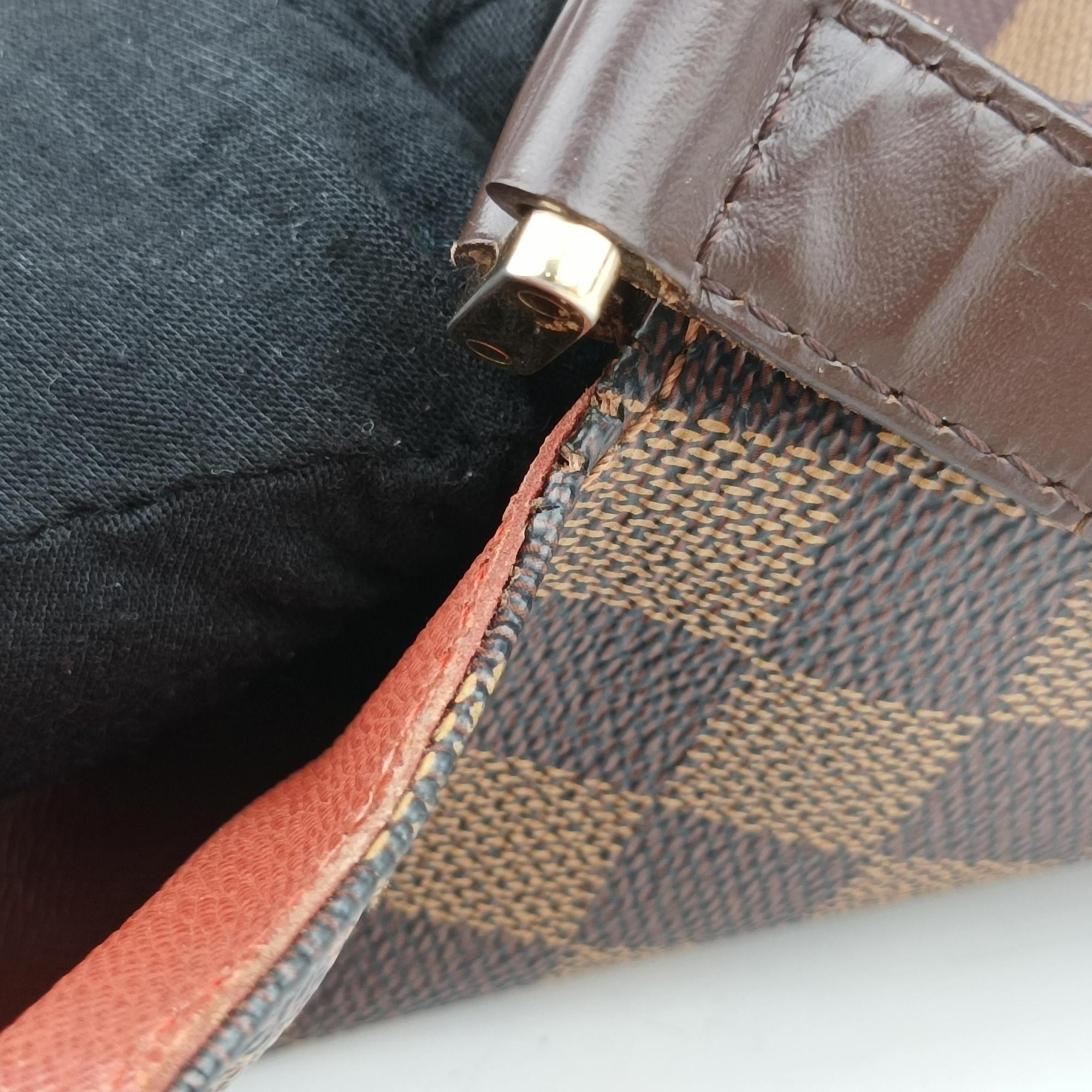 Pre-owned Louis Vuitton Musette Ebene Damier canvas N51302 shoulderbag | stylenewstar