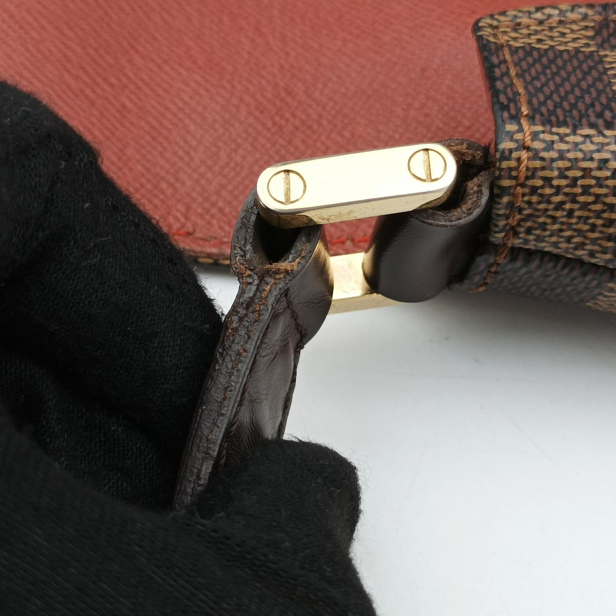 Pre-owned Louis Vuitton Musette Ebene Damier canvas N51302 shoulderbag | stylenewstar