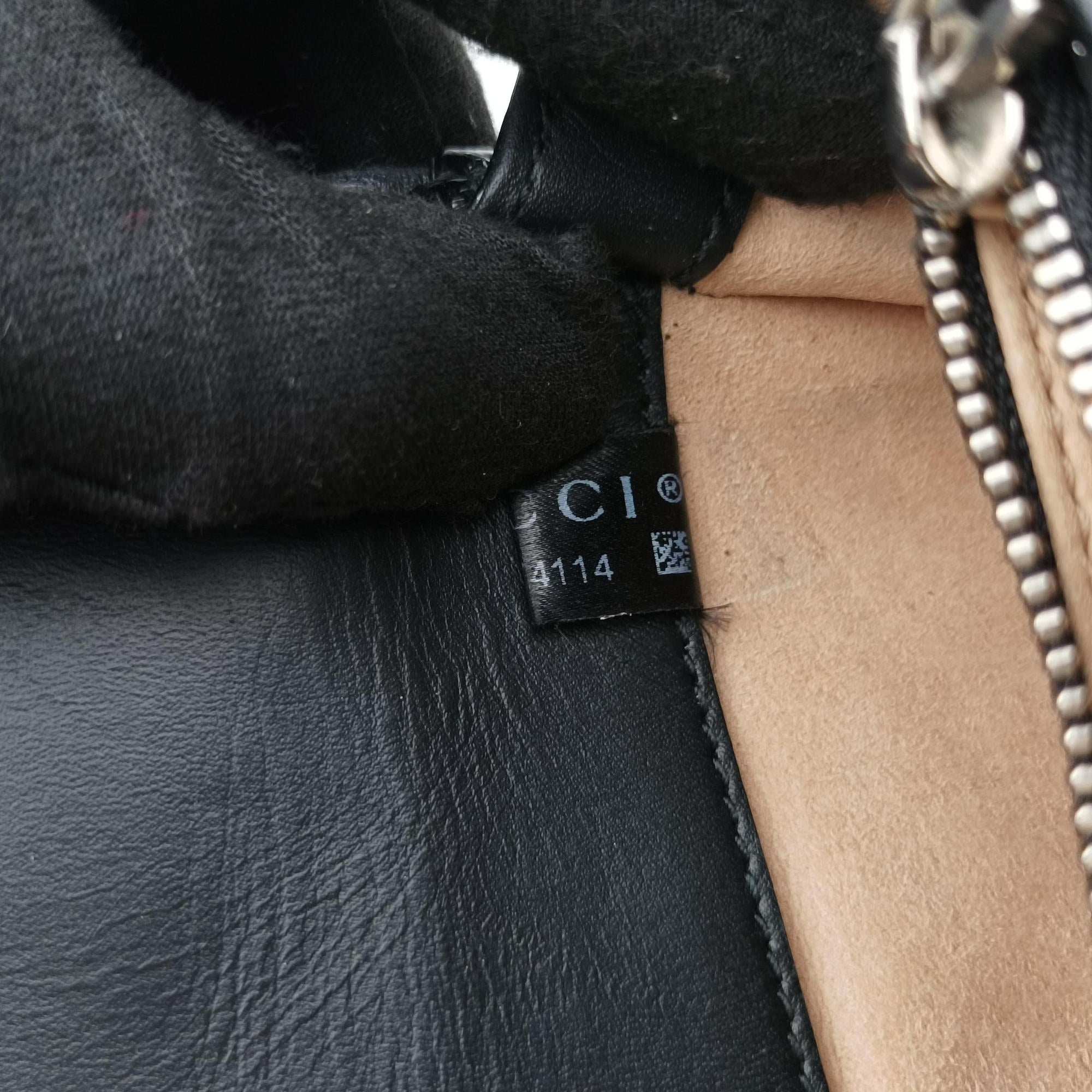 Pre-owned Gucci Dionysus Navy velour 400249 shoulderbag | stylenewstar
