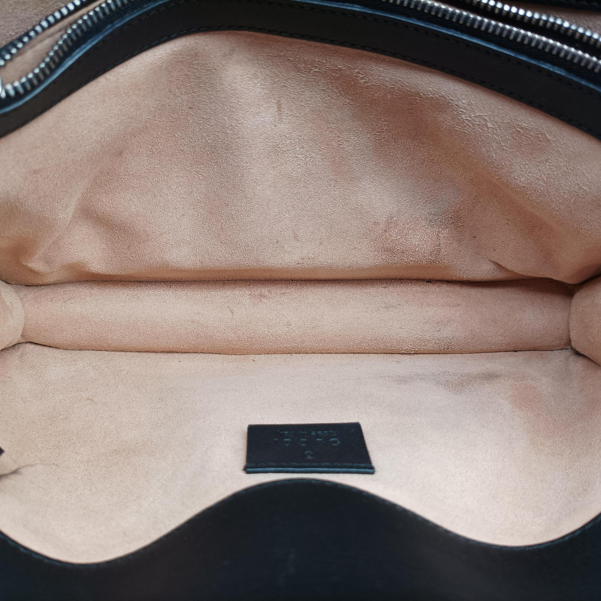 Pre-owned Gucci Dionysus Navy velour 400249 shoulderbag | stylenewstar