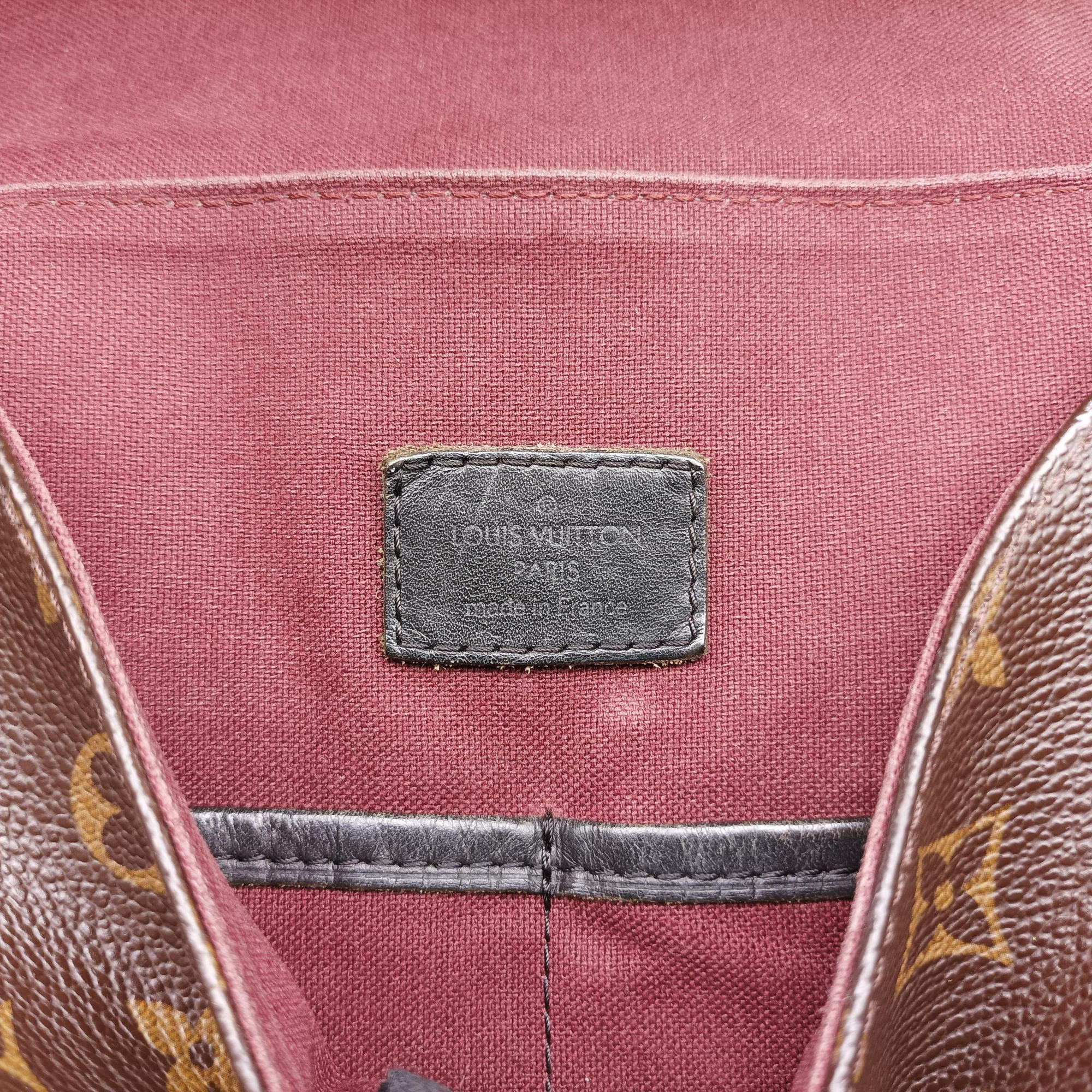 Pre-owned Louis Vuitton BASS MM brown Monogram Macassar M56715 shoulderbag | stylenewstar