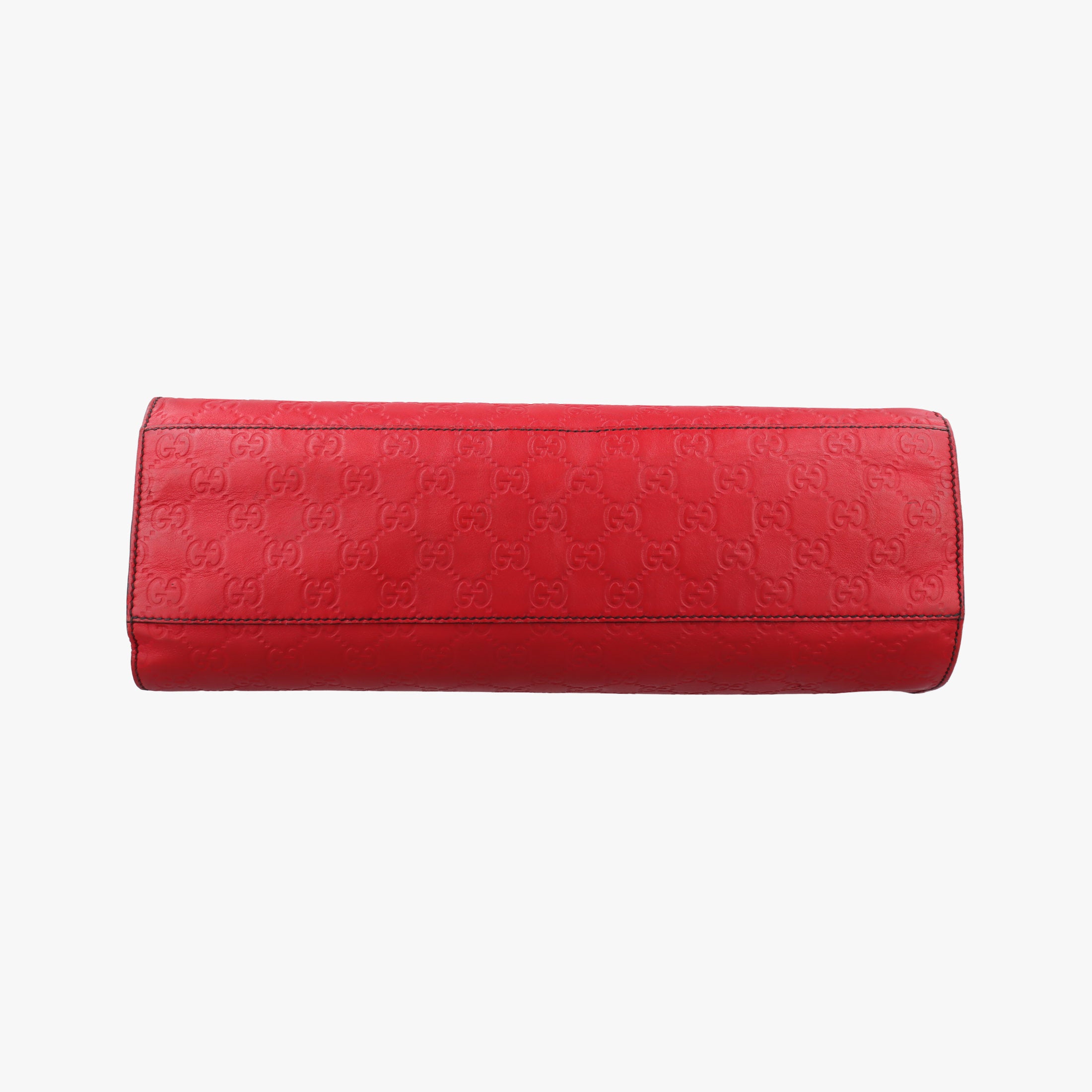 Pre-owned Gucci Emily Red Leather 295403 shoulderbag | stylenewstar