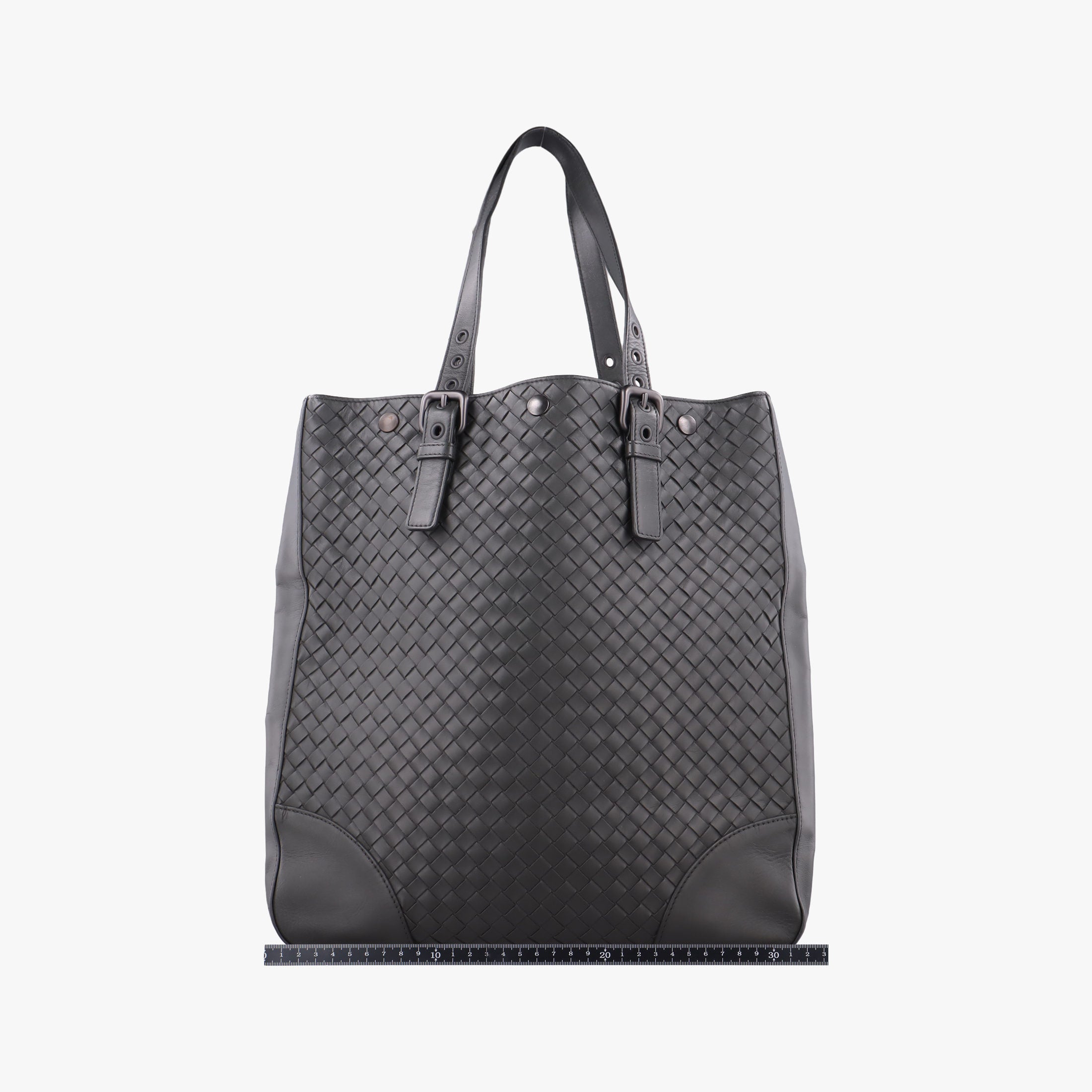 Vintage Bottega Veneta Intrecciato Shopper Acatl Grey lambskin  shoulderbag | stylenewstar