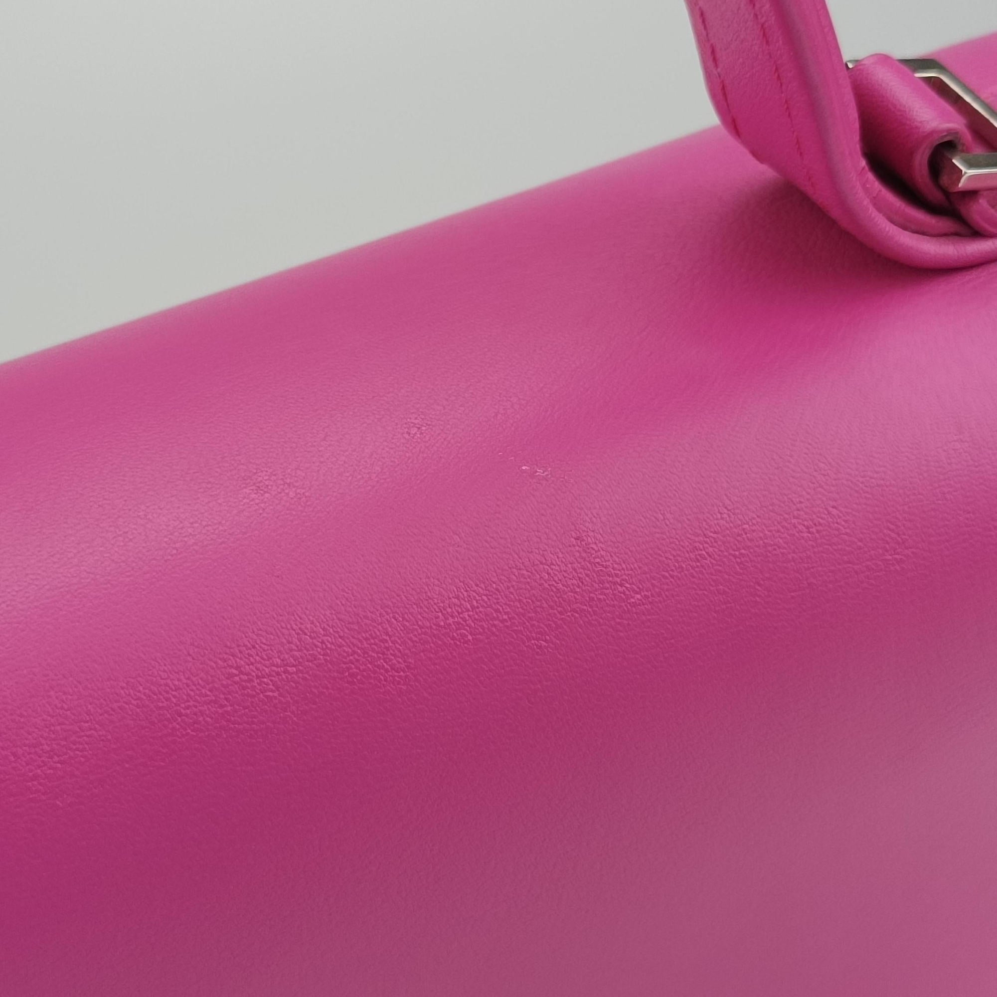 Pre-owned Delvaux Tempete Pink leather  shoulderbag | stylenewstar