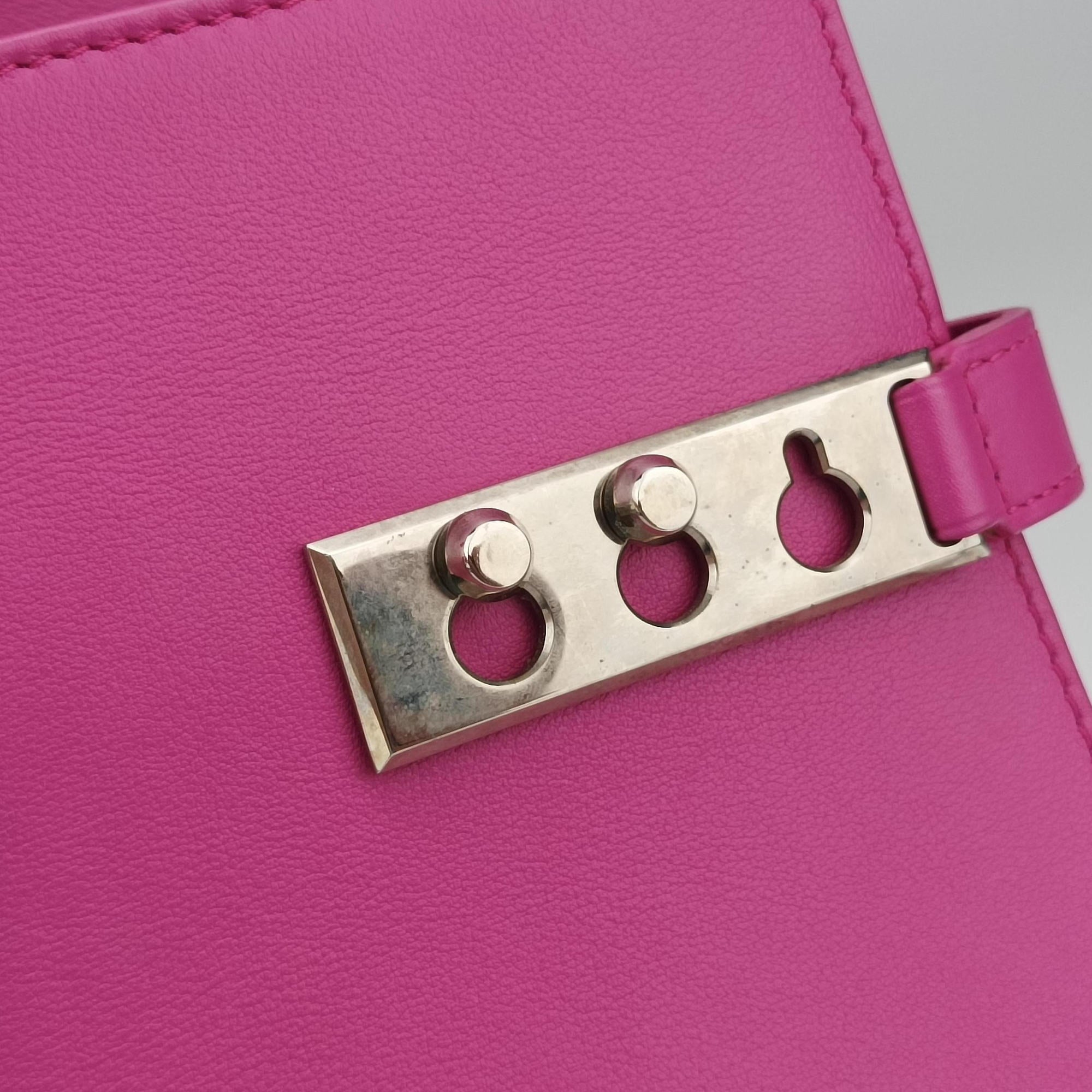 Pre-owned Delvaux Tempete Pink leather  shoulderbag | stylenewstar