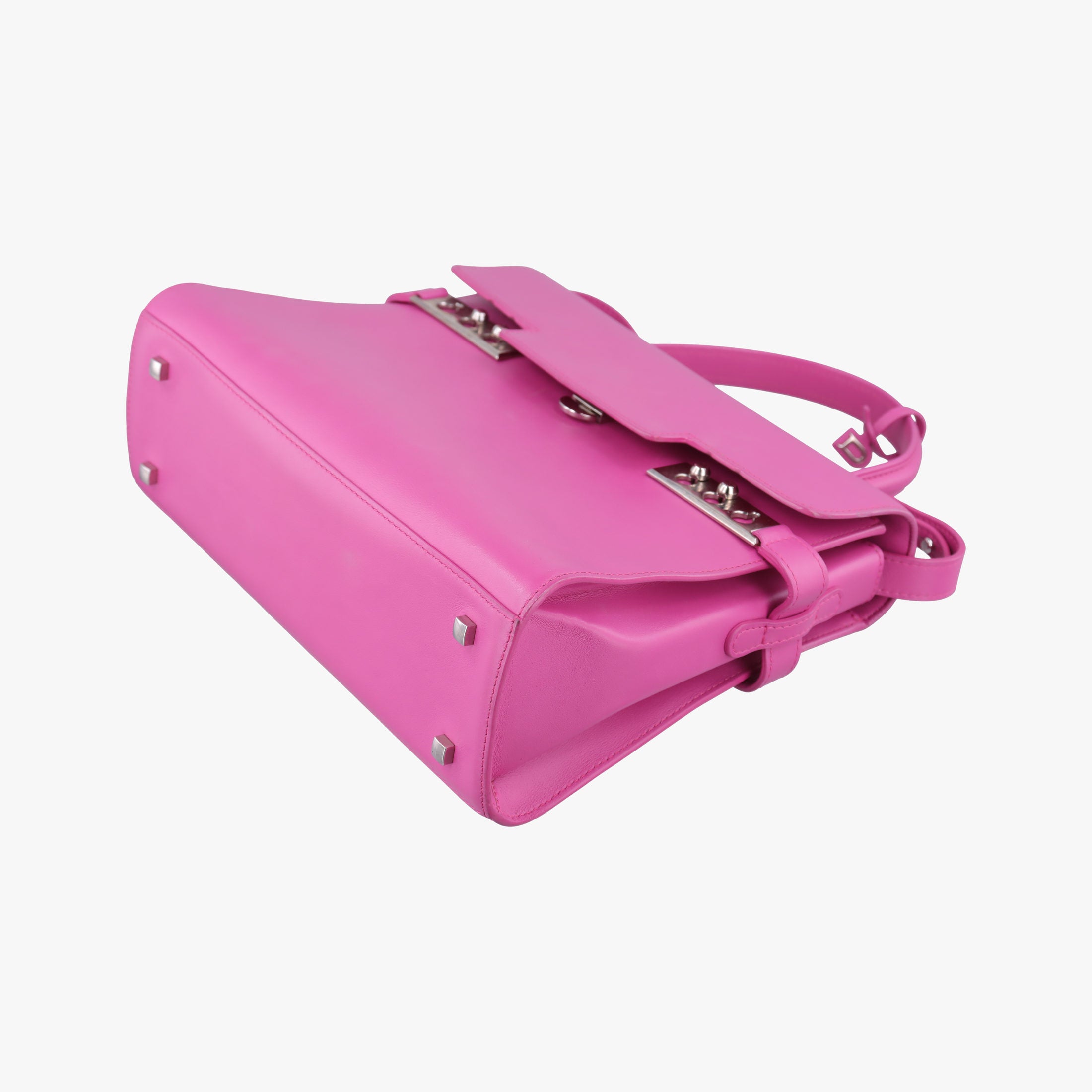 Pre-owned Delvaux Tempete Pink leather  shoulderbag | stylenewstar