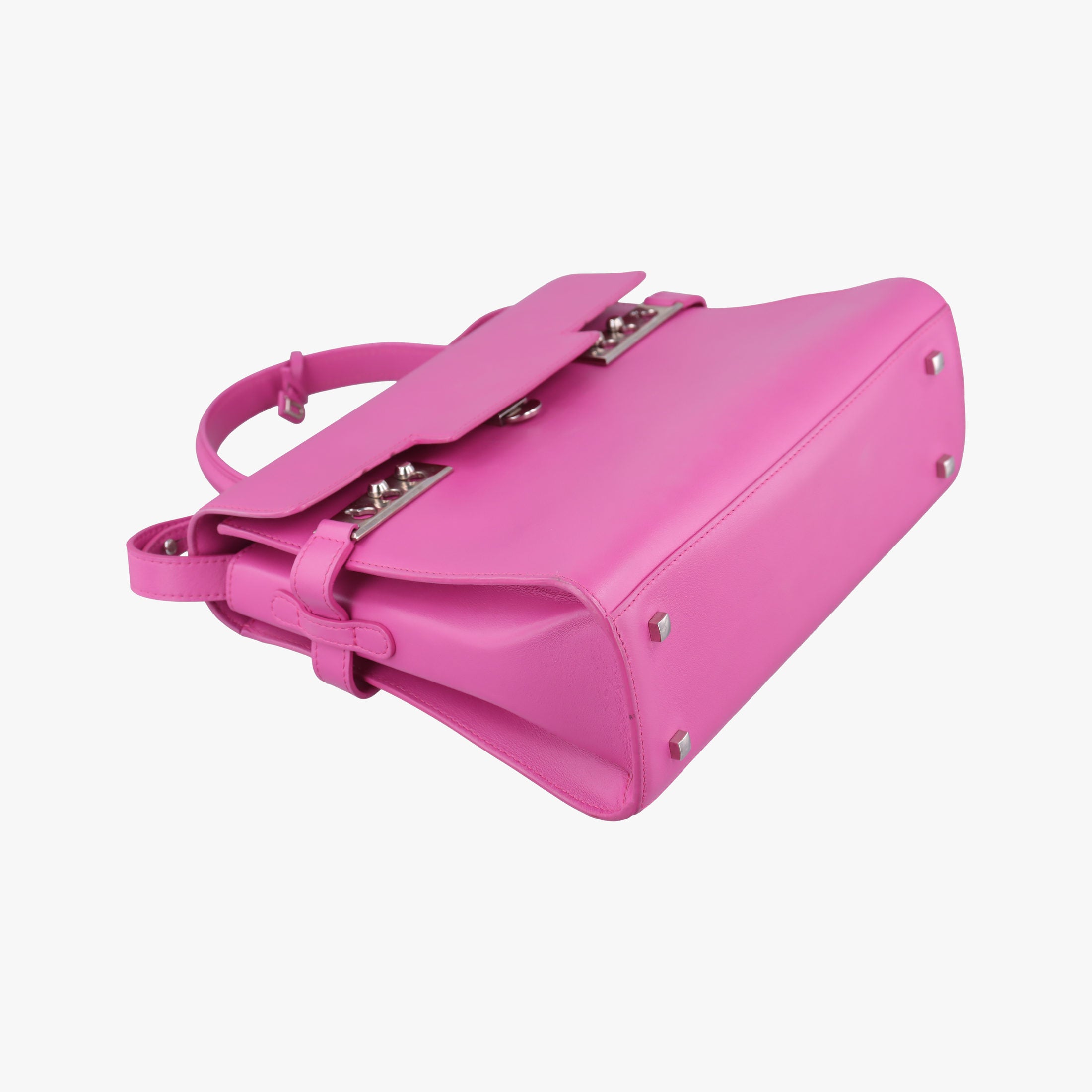 Pre-owned Delvaux Tempete Pink leather  shoulderbag | stylenewstar