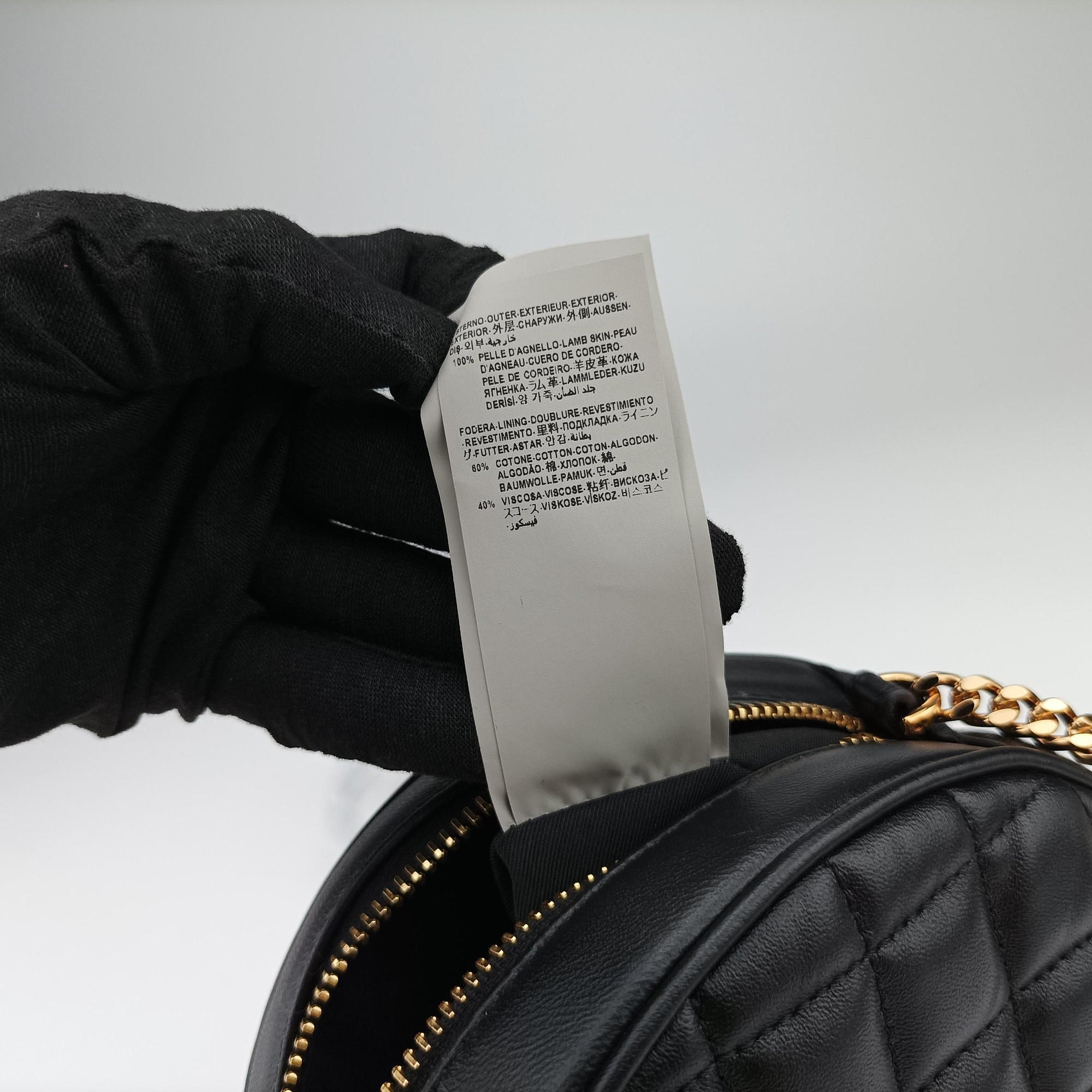 Vintage VERSACE Medusa Black Leather  shoulderbag | stylenewstar
