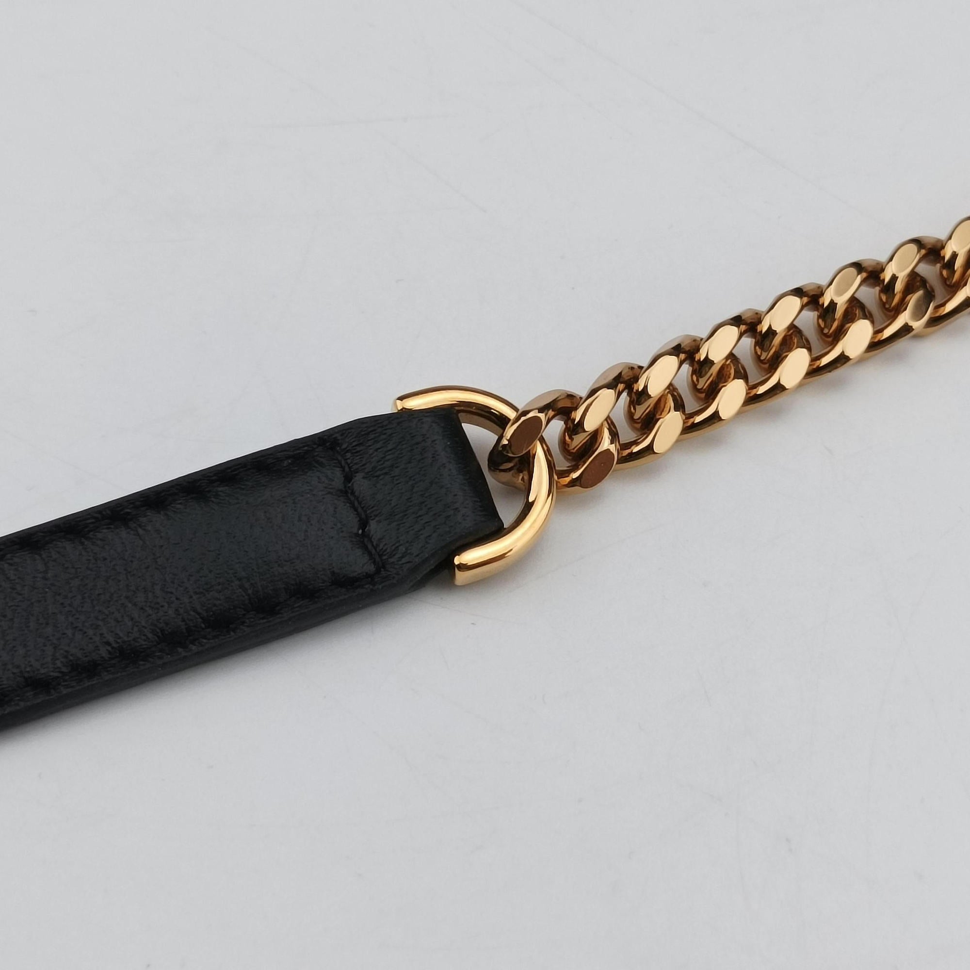 Vintage VERSACE Medusa Black Leather  shoulderbag | stylenewstar