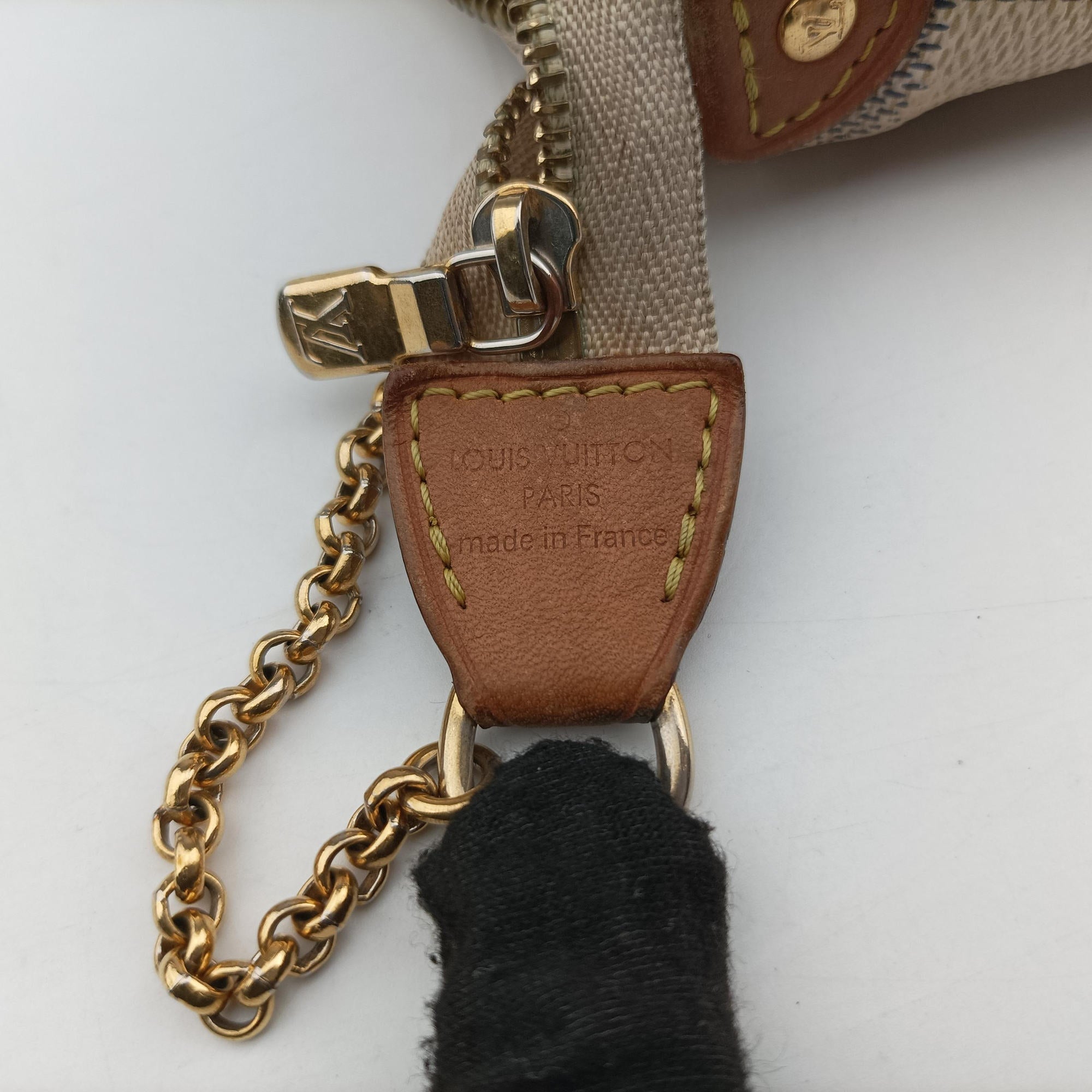 Pre-owned Louis Vuitton EVA AZUR Damier Canvas N55214 shoulderbag | stylenewstar