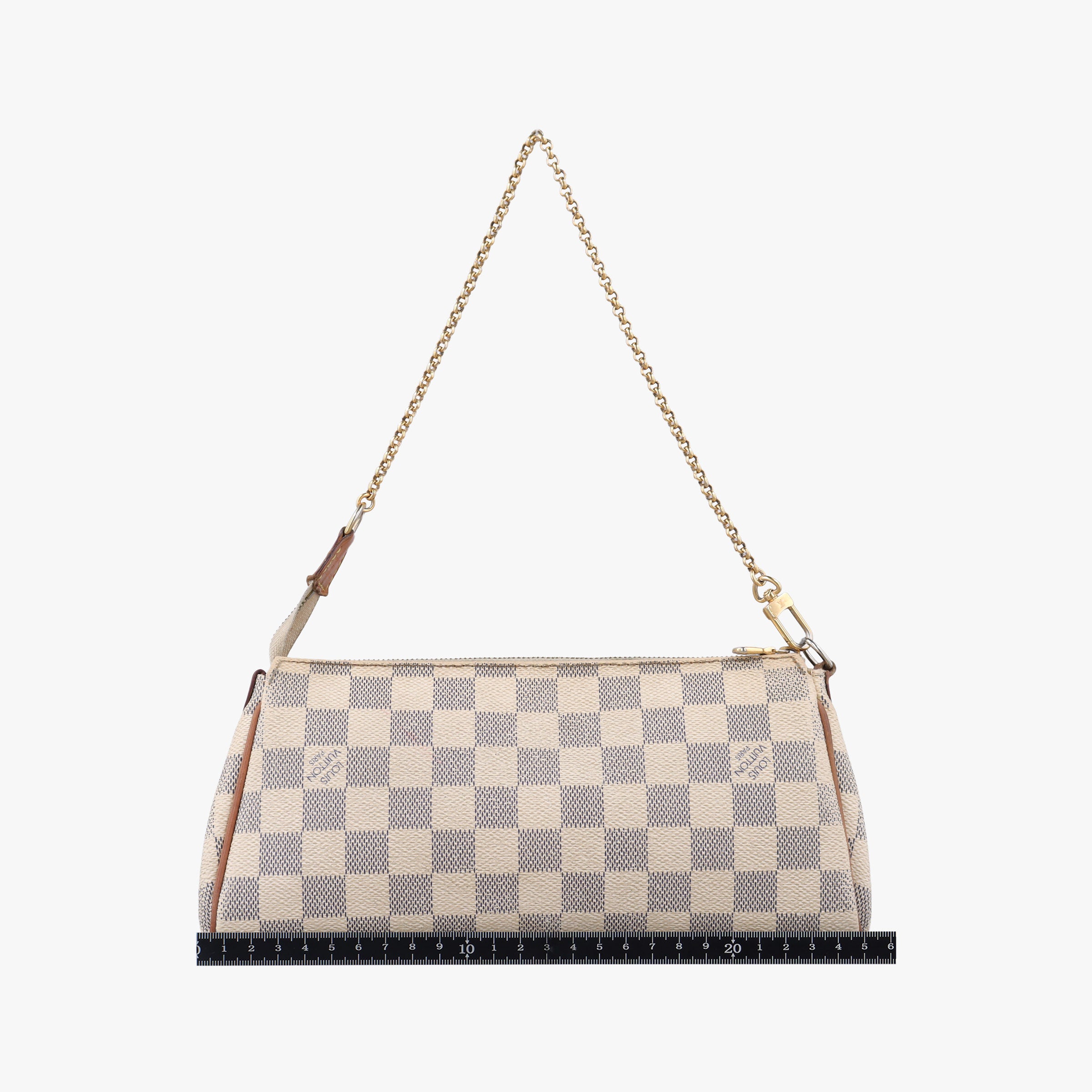 Pre-owned Louis Vuitton EVA AZUR Damier Canvas N55214 shoulderbag | stylenewstar