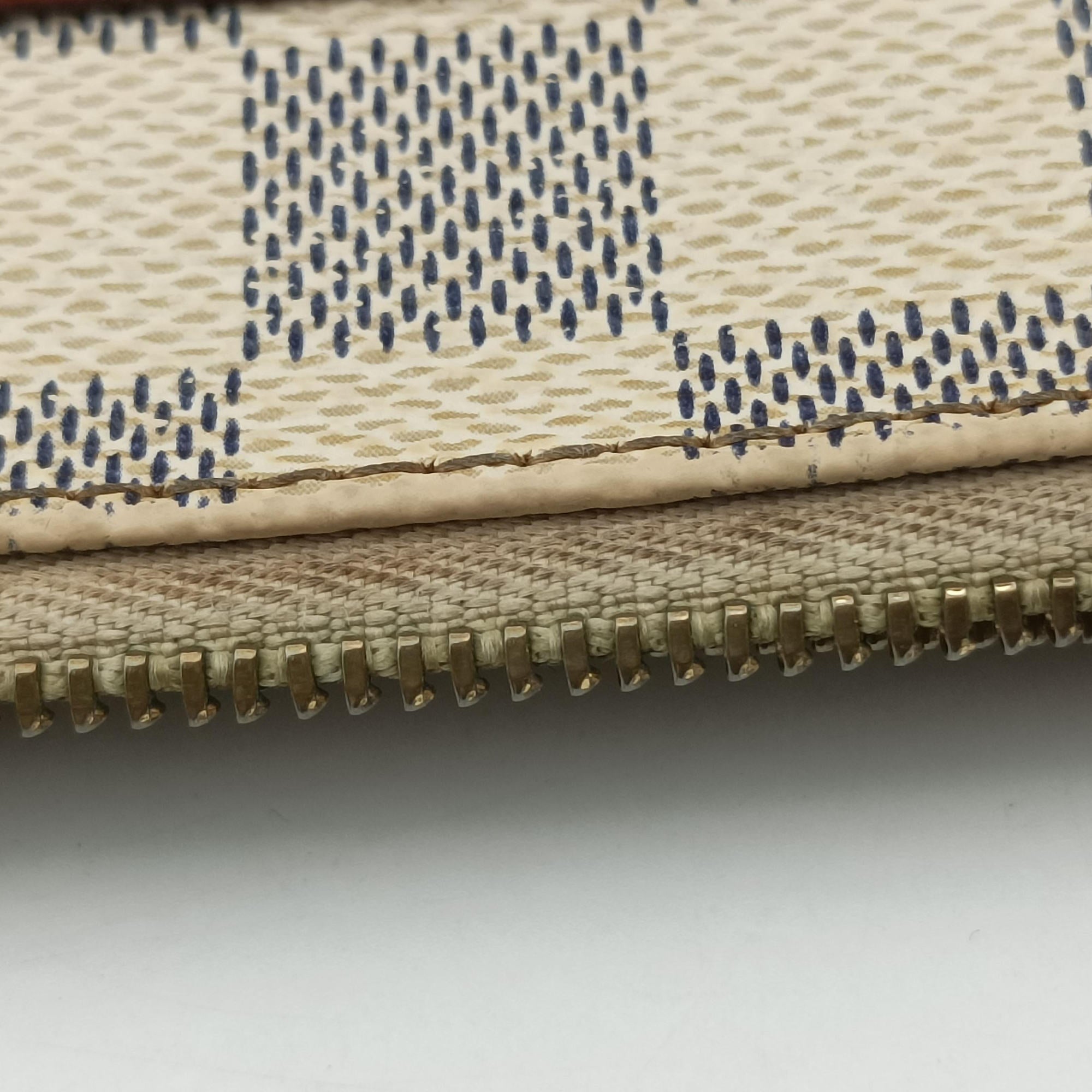 Pre-owned Louis Vuitton EVA AZUR Damier Canvas N55214 shoulderbag | stylenewstar