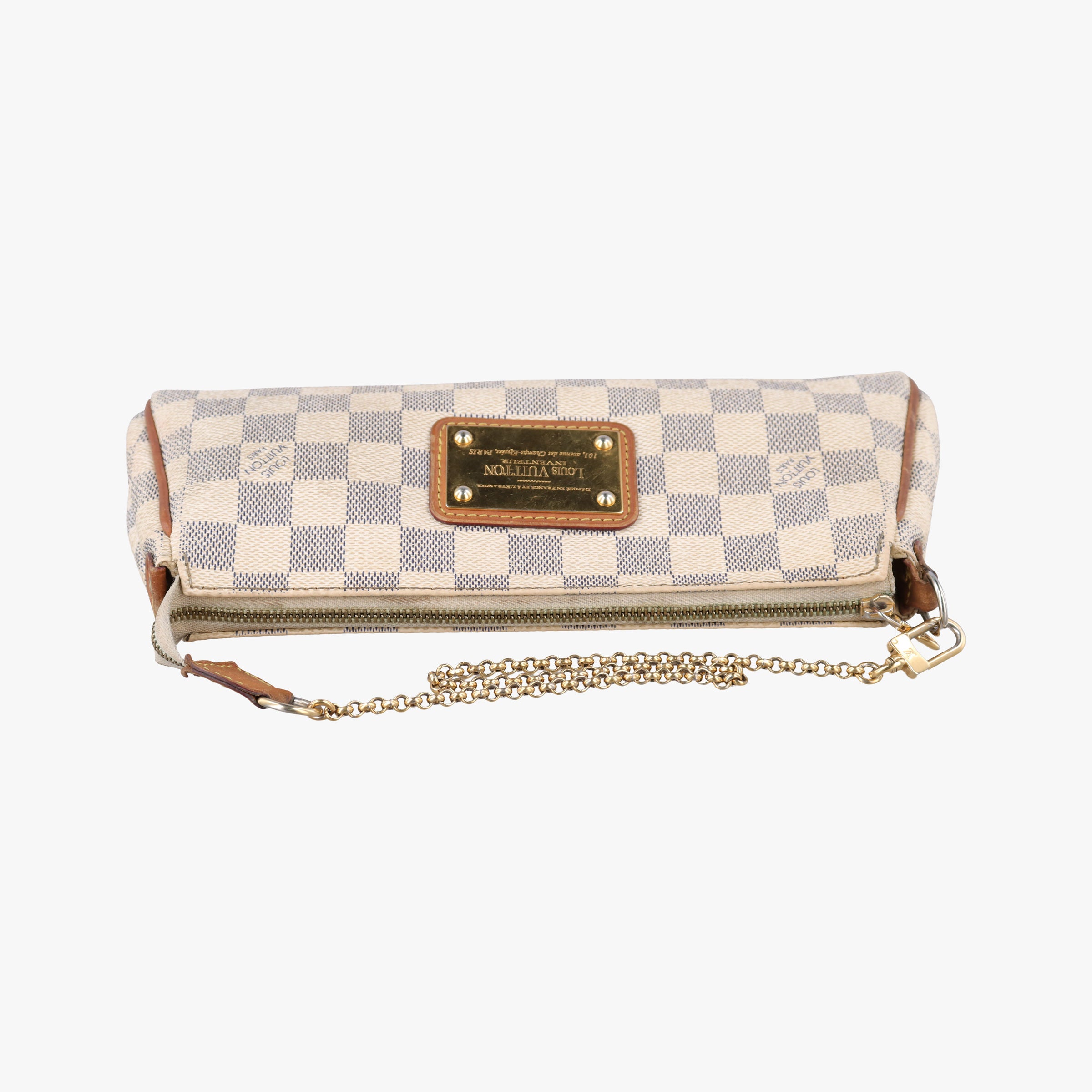 Pre-owned Louis Vuitton EVA AZUR Damier Canvas N55214 shoulderbag | stylenewstar
