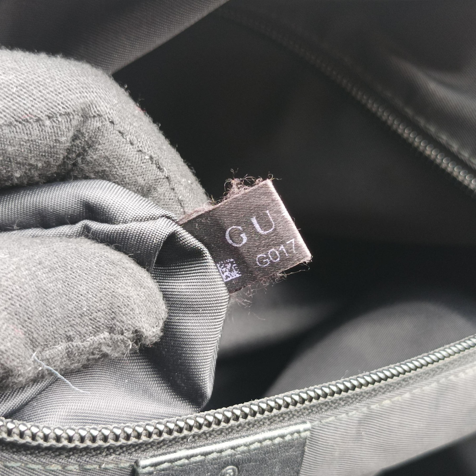 Secondhand Gucci GG Plus GG Supreme Black PVC coated canvas x Leather 337081 handbag | stylenewstar