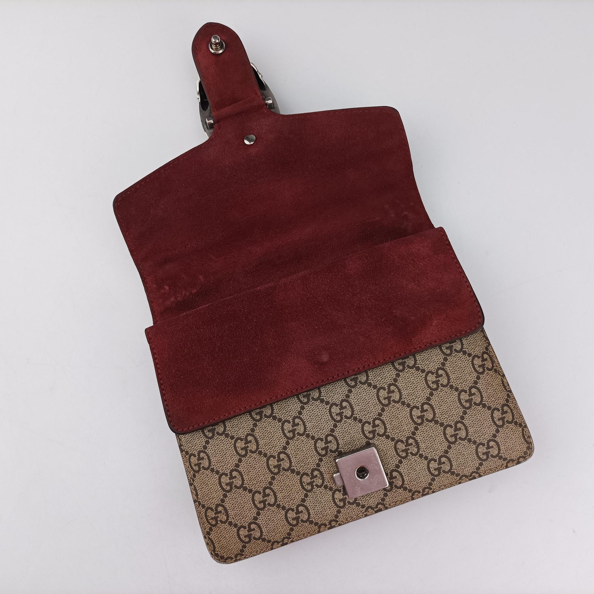 Pre-owned Gucci Dionysus Multicolour PVC coated canvas 421970 shoulderbag | stylenewstar