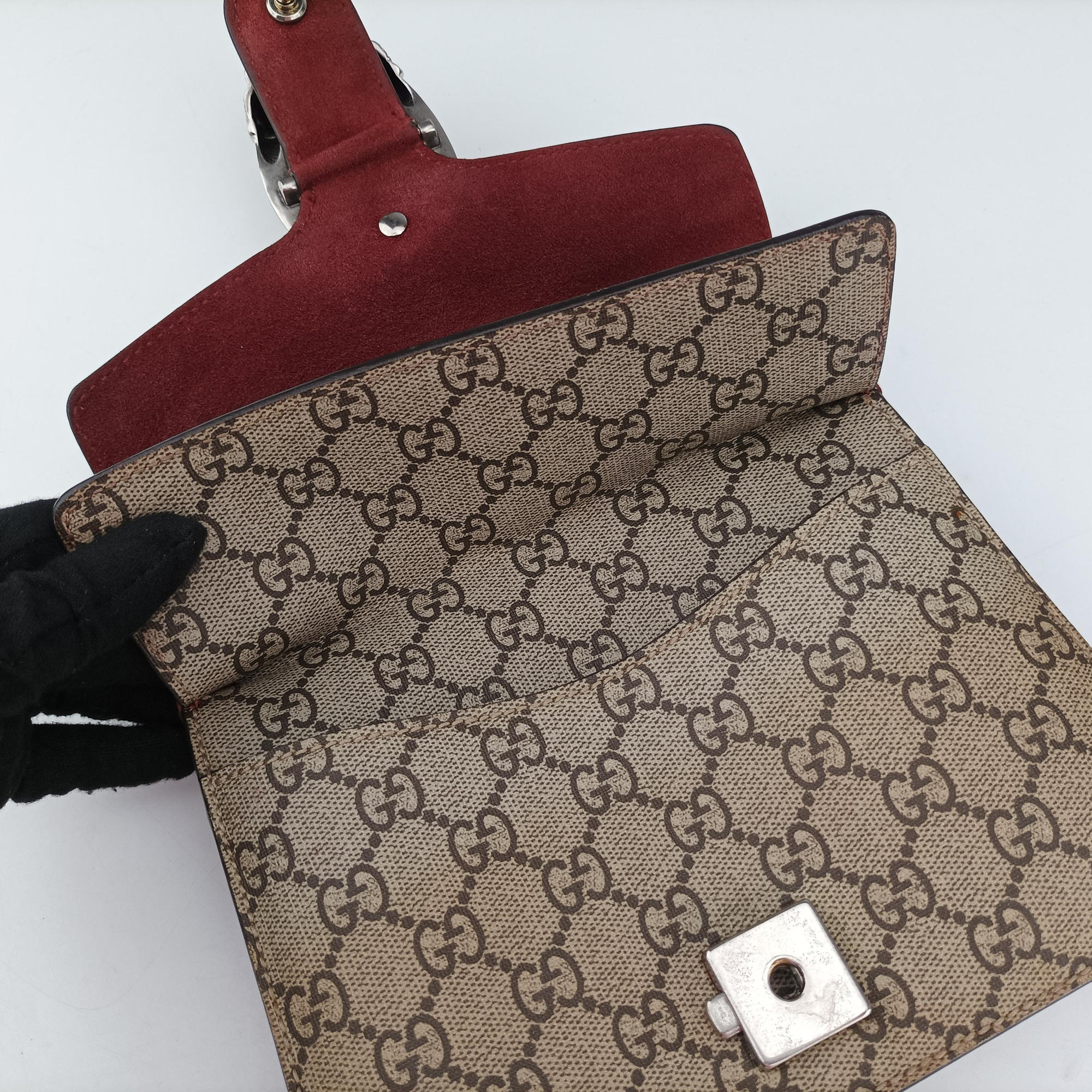 Pre-owned Gucci Dionysus Multicolour PVC coated canvas 421970 shoulderbag | stylenewstar