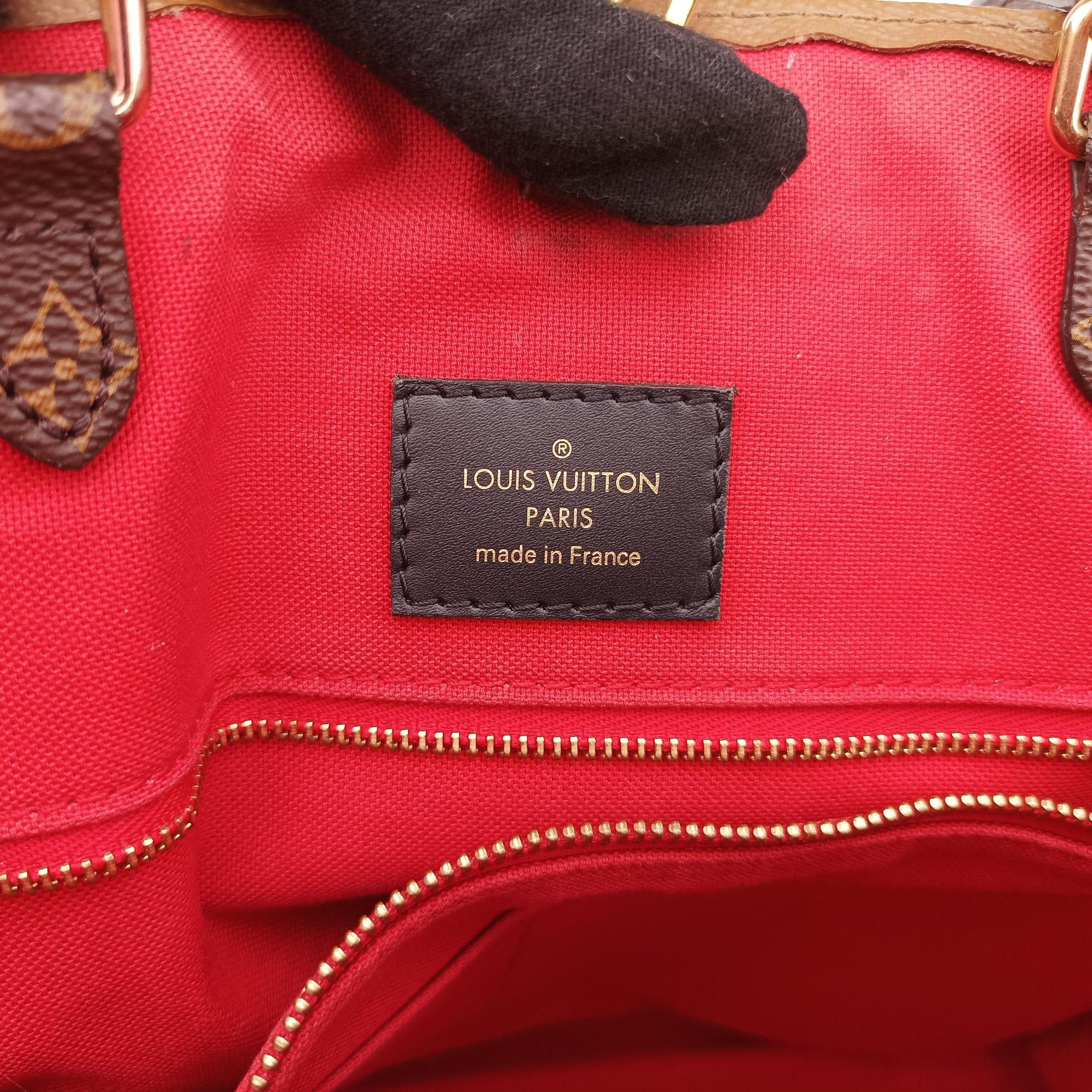 Pre-owned Louis Vuitton On the Go GM Brown Monogram Canvas M45320 handbag | stylenewstar