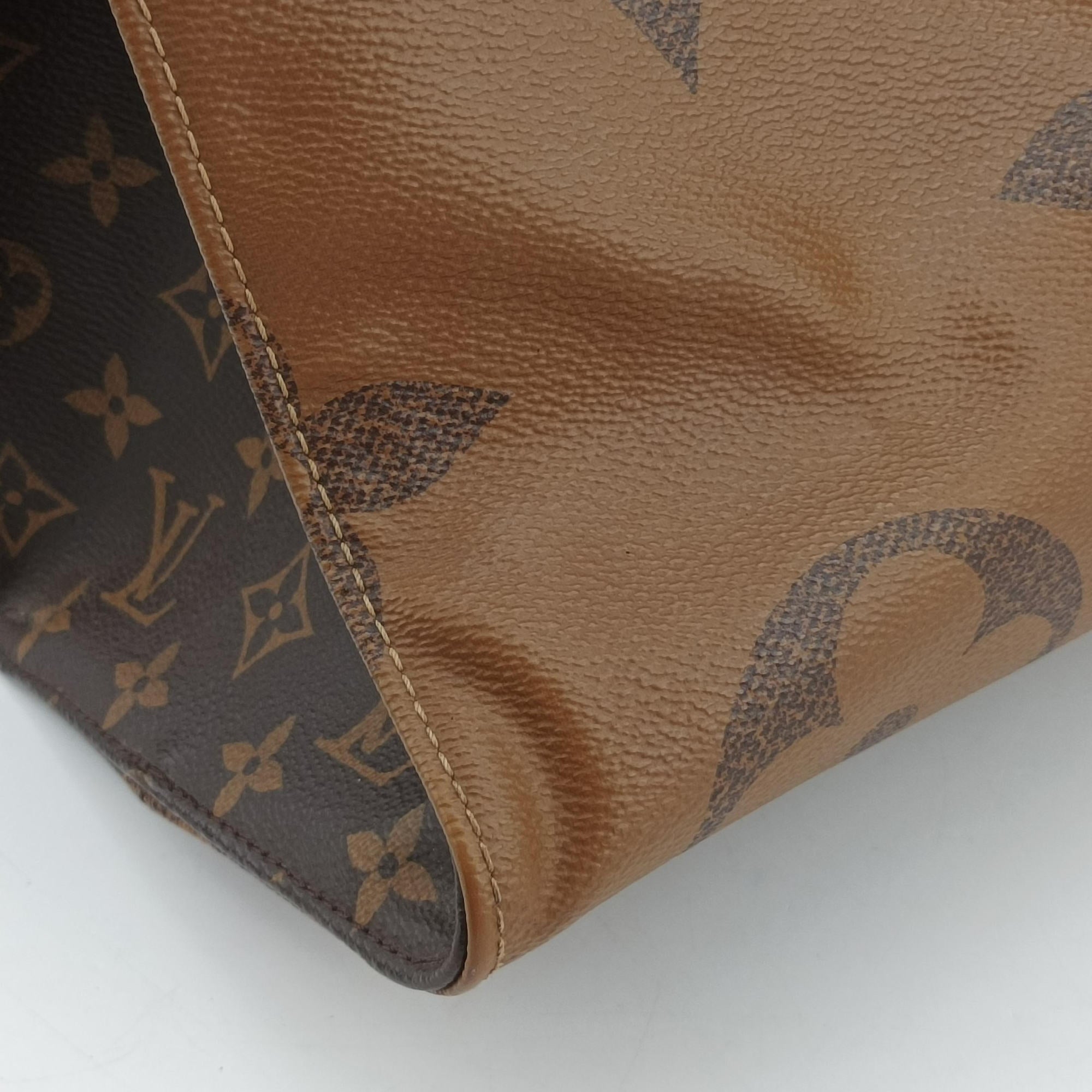 Pre-owned Louis Vuitton On the Go GM Brown Monogram Canvas M45320 handbag | stylenewstar