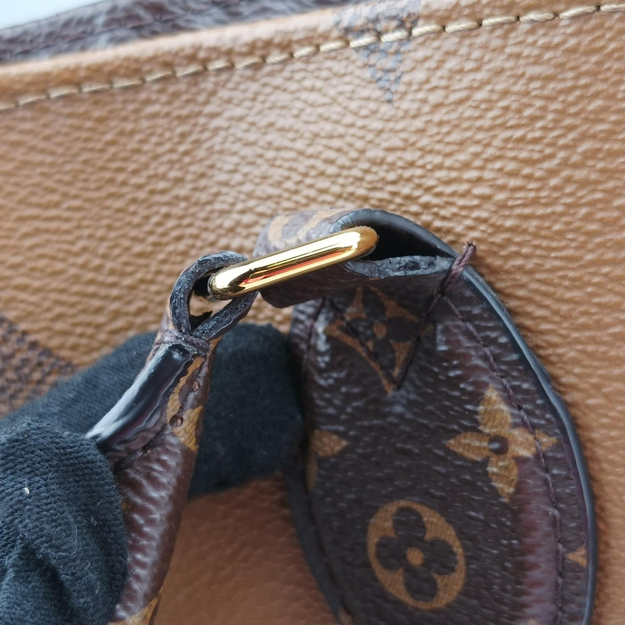 Pre-owned Louis Vuitton On the Go GM Brown Monogram Canvas M45320 handbag | stylenewstar