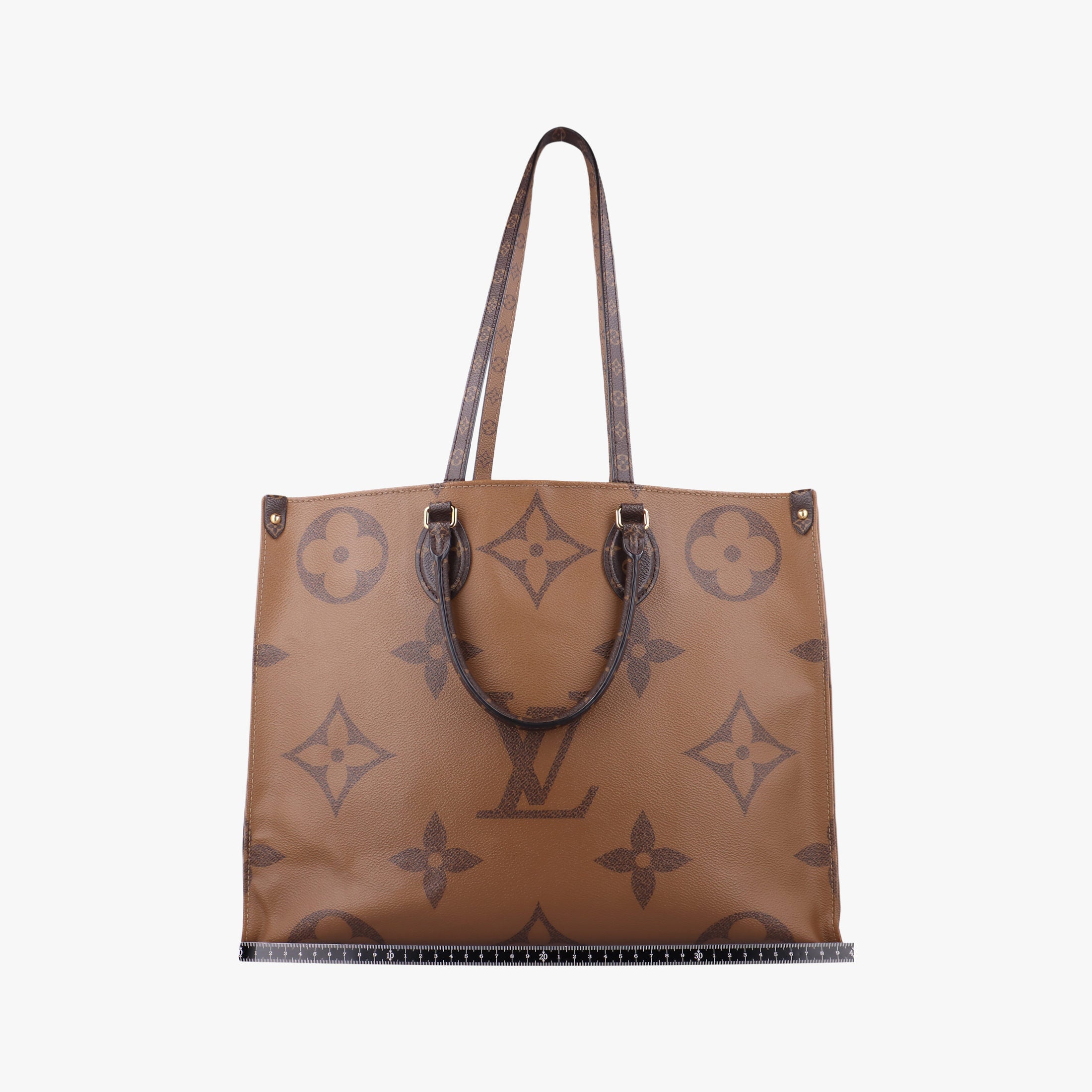 Pre-owned Louis Vuitton On the Go GM Brown Monogram Canvas M45320 handbag | stylenewstar