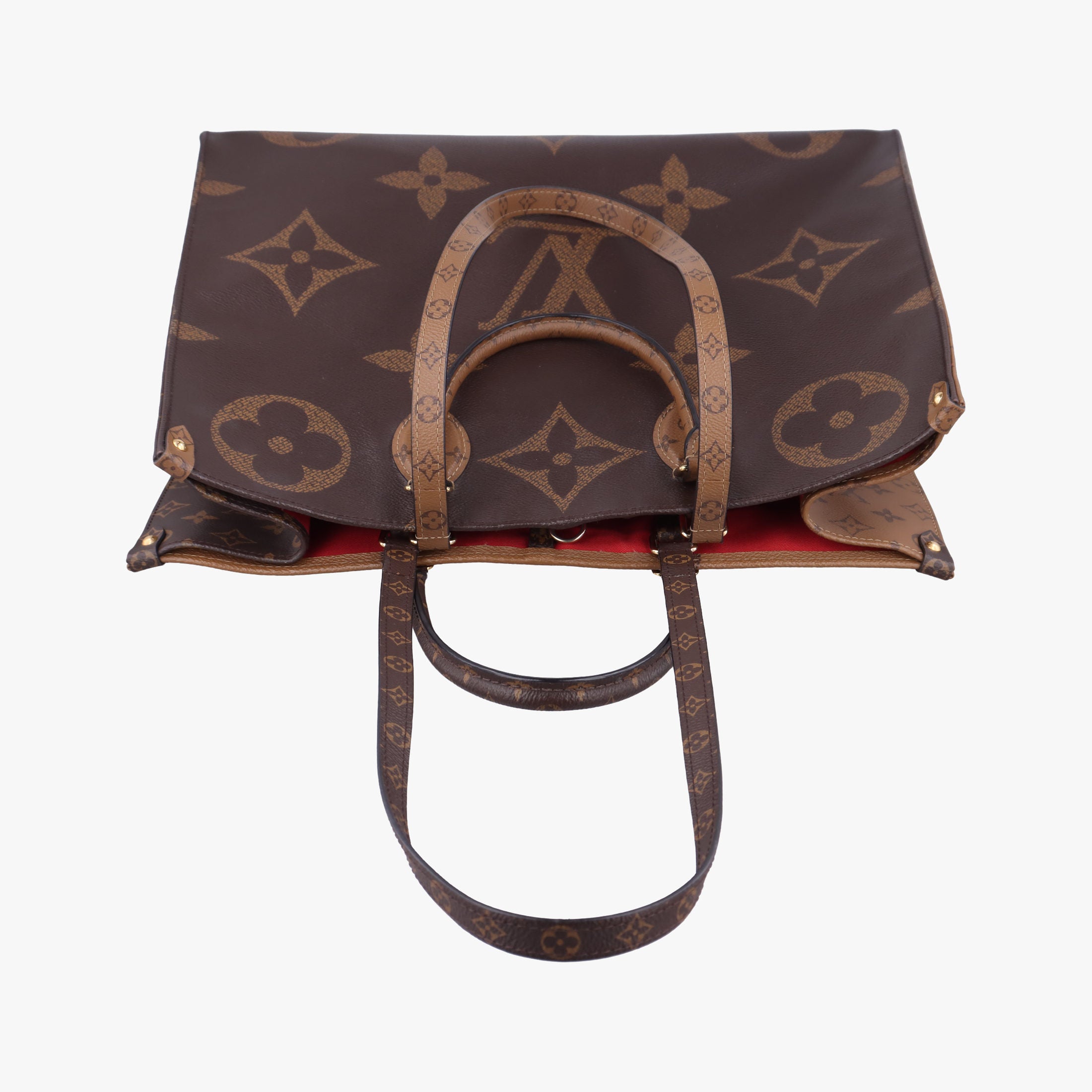 Pre-owned Louis Vuitton On the Go GM Brown Monogram Canvas M45320 handbag | stylenewstar