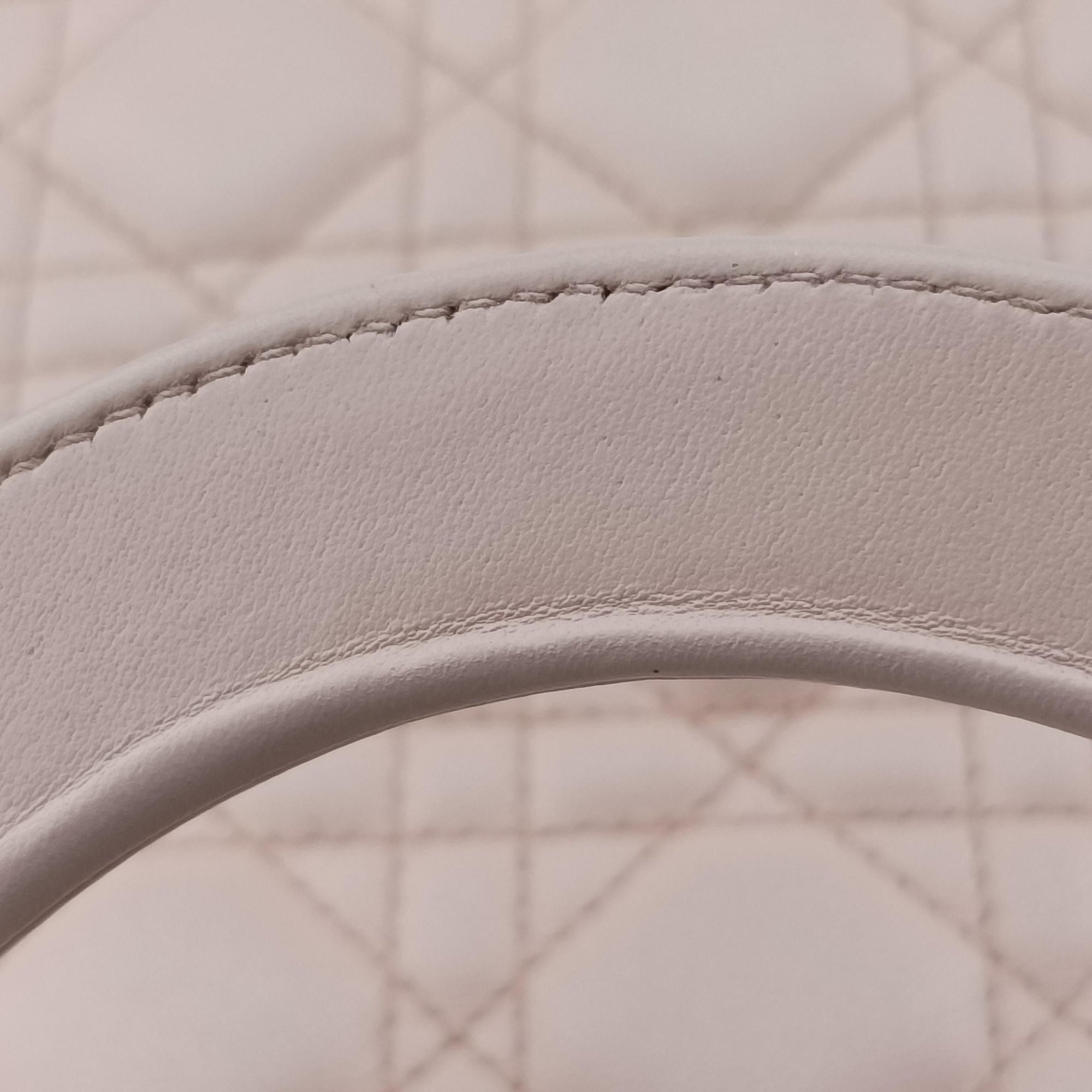 Secondhand Christian Dior Lady Dior Pink lambskin  shoulderbag | stylenewstar