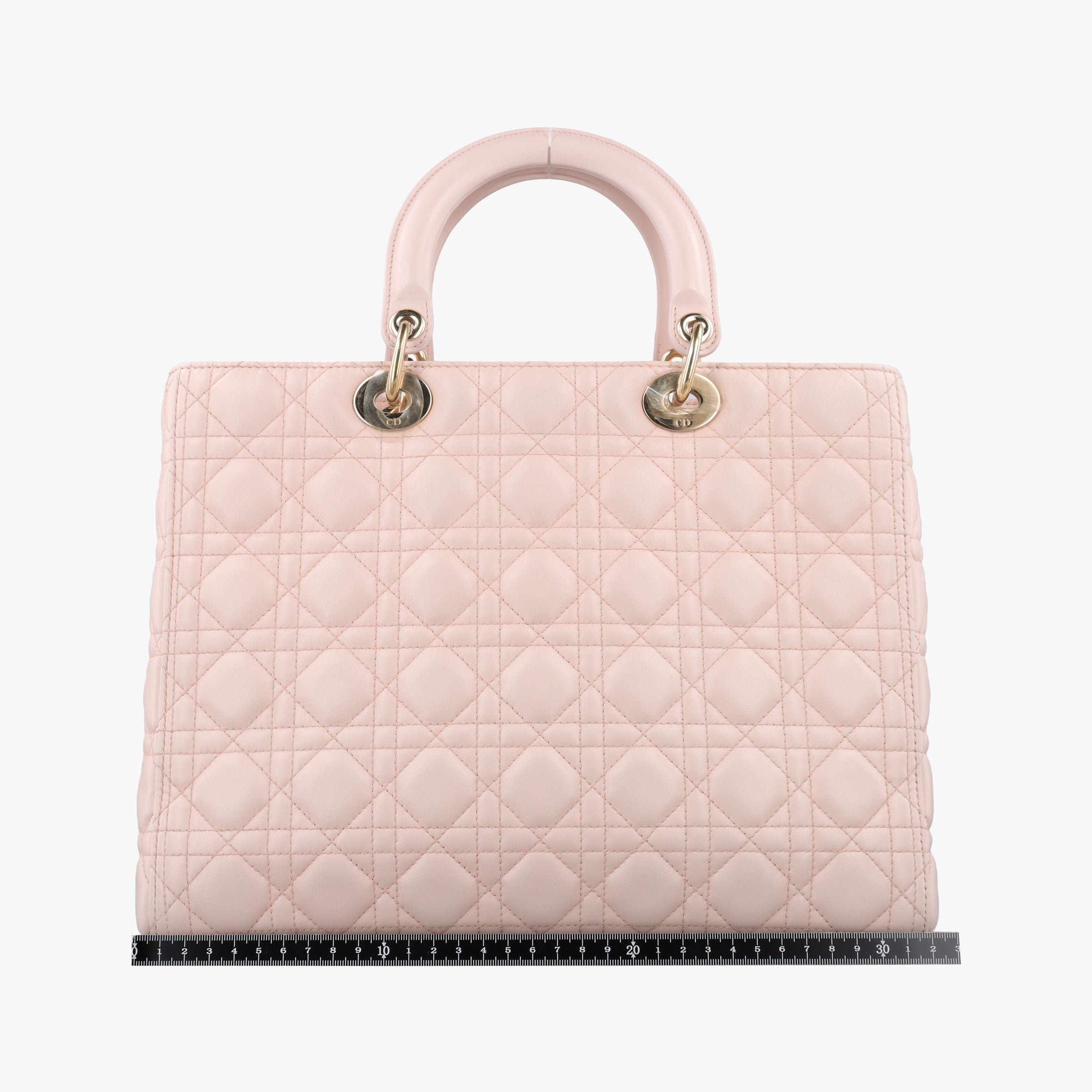 Secondhand Christian Dior Lady Dior Pink lambskin  shoulderbag | stylenewstar
