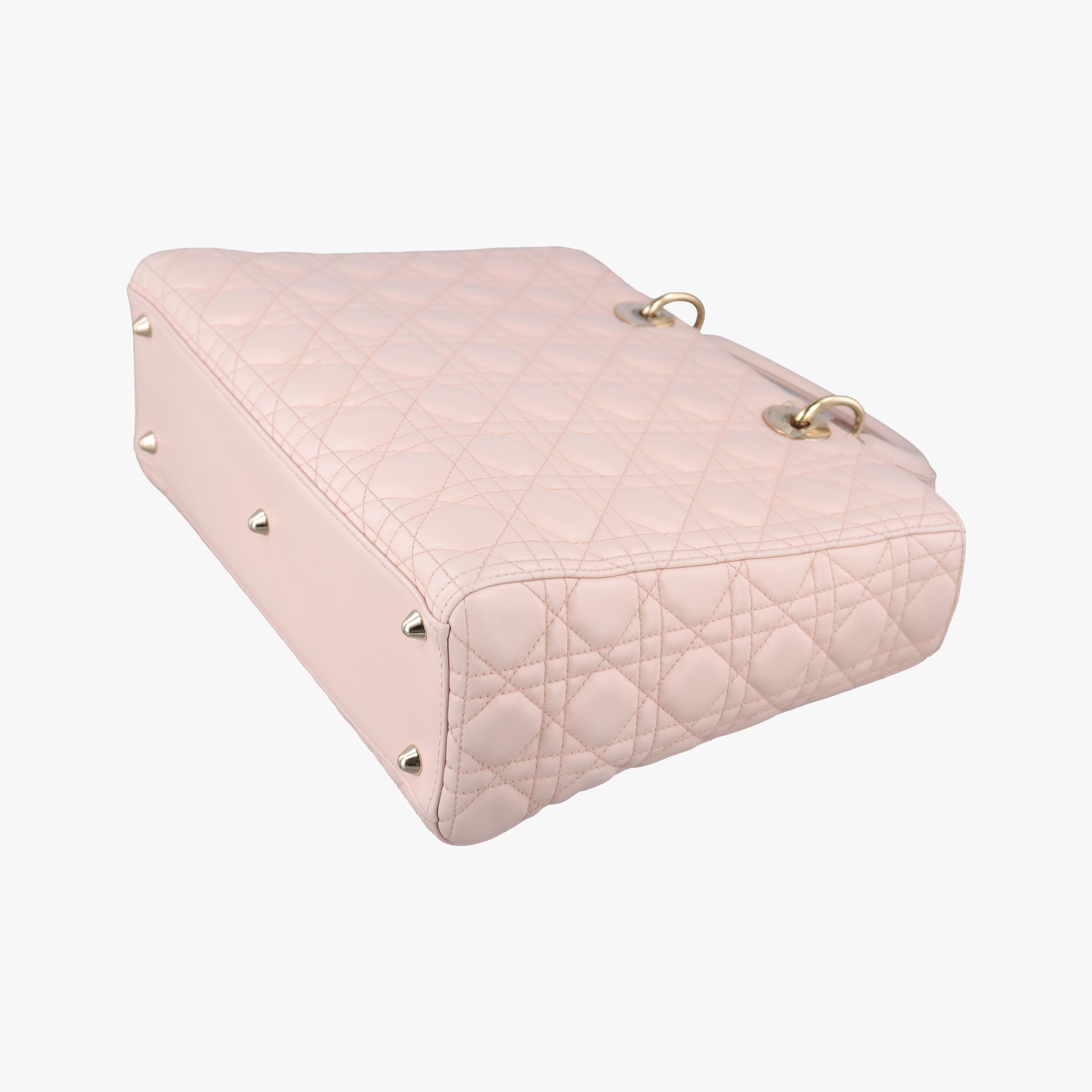 Secondhand Christian Dior Lady Dior Pink lambskin  shoulderbag | stylenewstar