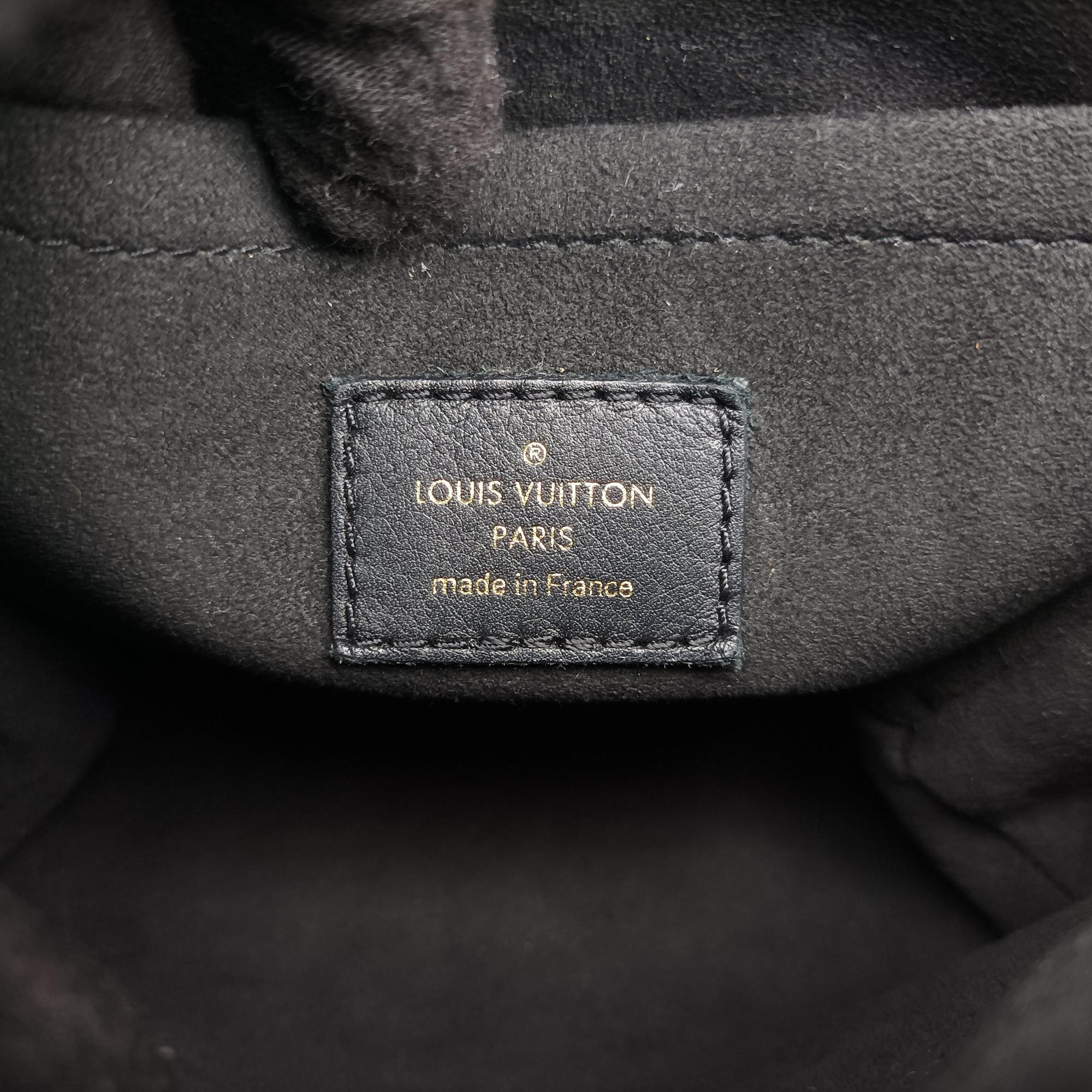 Pre-owned Louis Vuitton Rocky BB Brown×black Monogram canvas×calf leather M44797 shoulderbag | stylenewstar