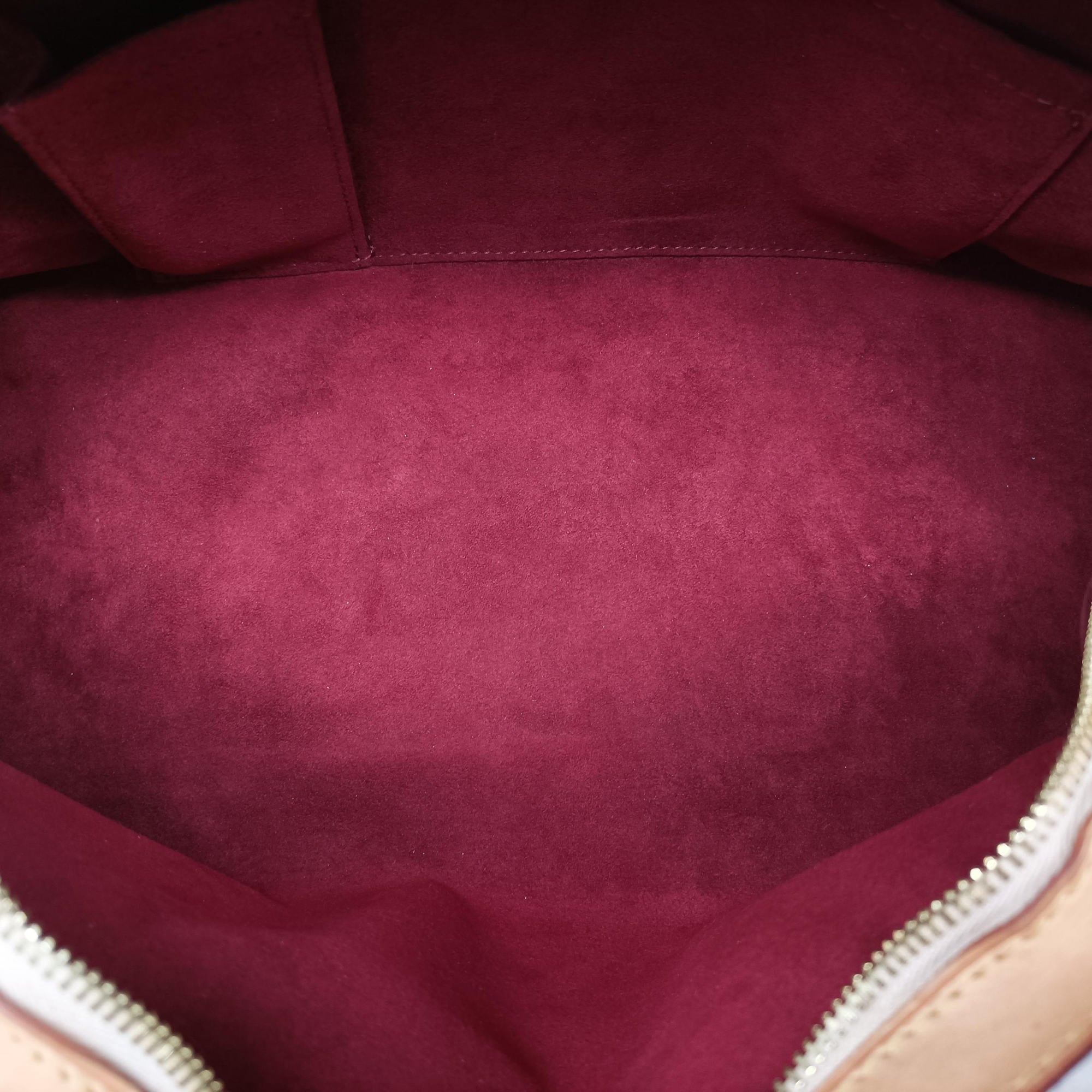 Secondhand Louis Vuitton CLAUDIA white Monogram Multicolor M40193 handbag | stylenewstar