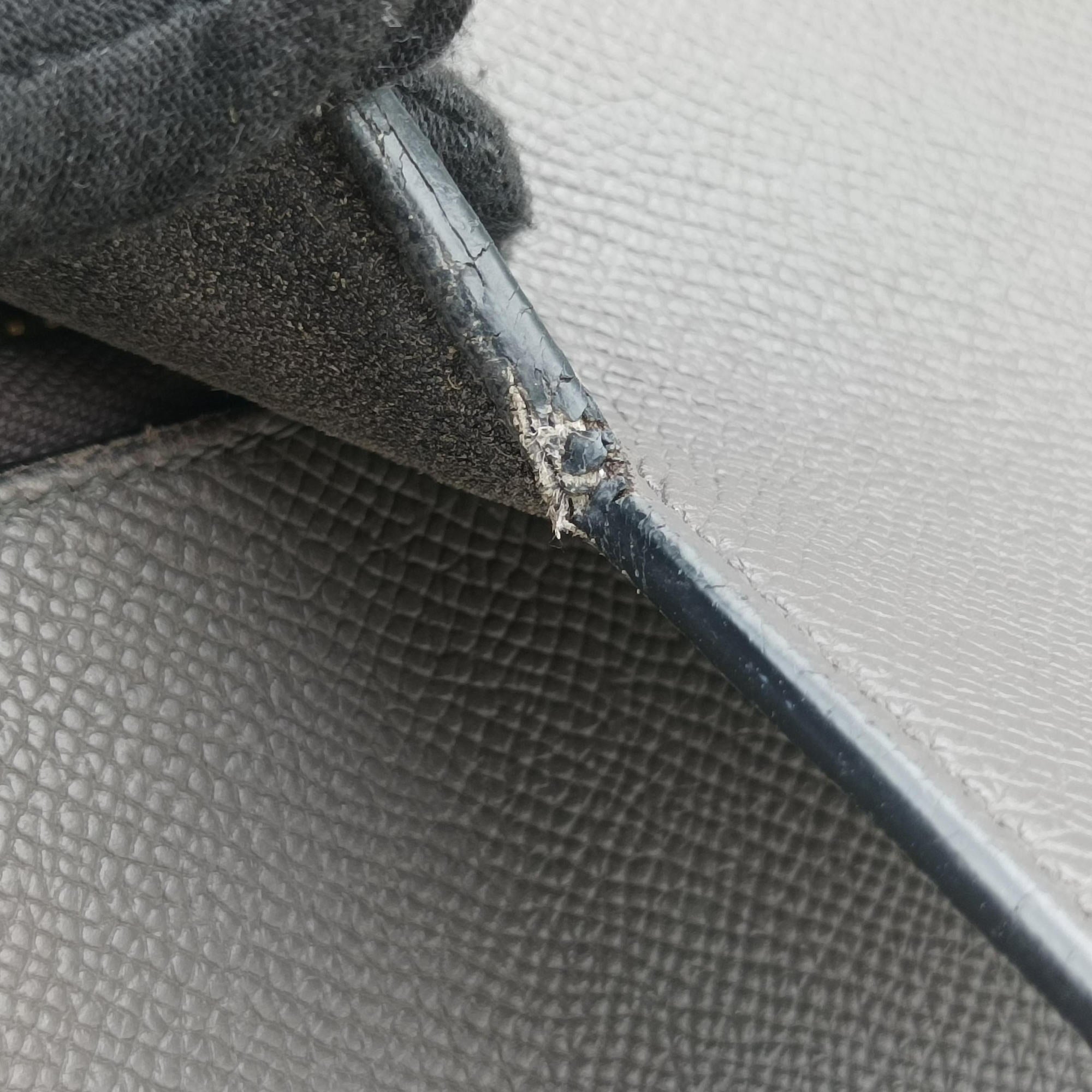 Secondhand Celine Belt Mini Grey Leather  handbag | stylenewstar