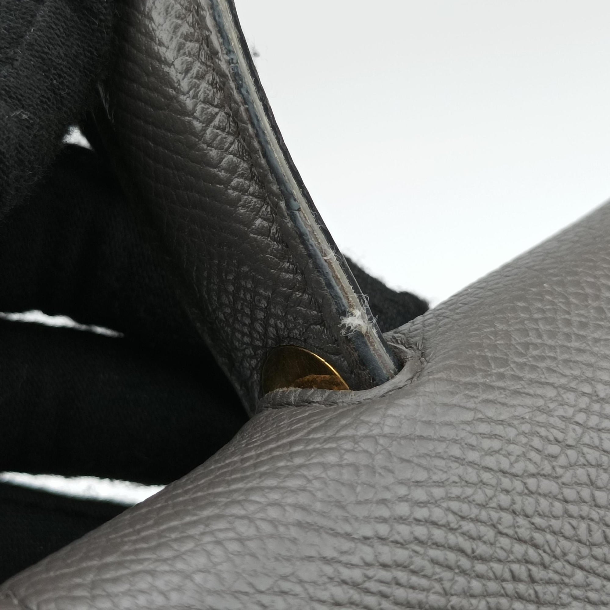Secondhand Celine Belt Mini Grey Leather  handbag | stylenewstar