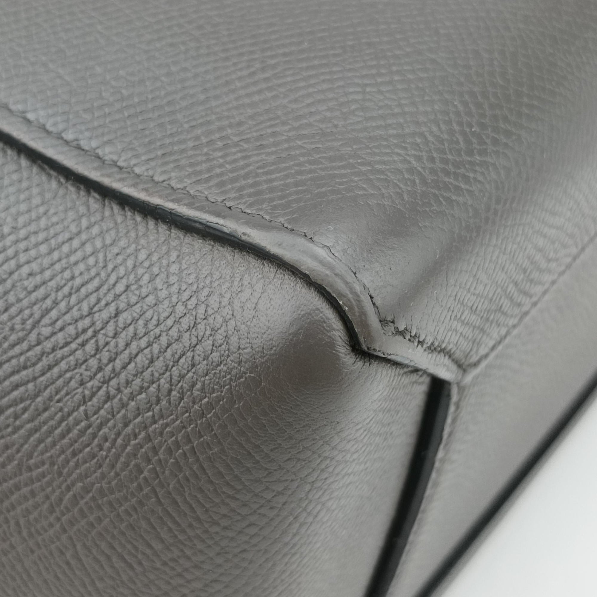 Secondhand Celine Belt Mini Grey Leather  handbag | stylenewstar