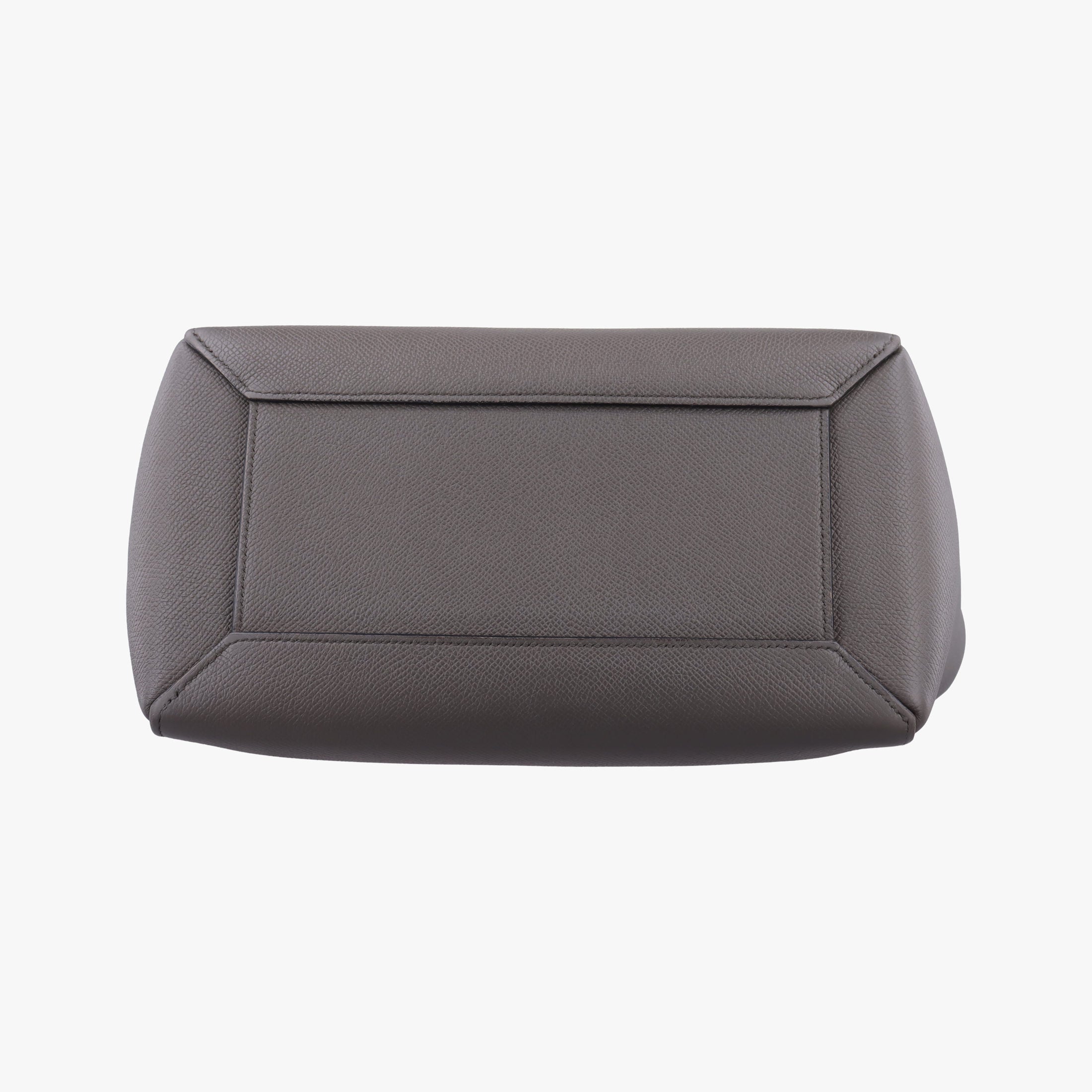 Secondhand Celine Belt Mini Grey Leather  handbag | stylenewstar