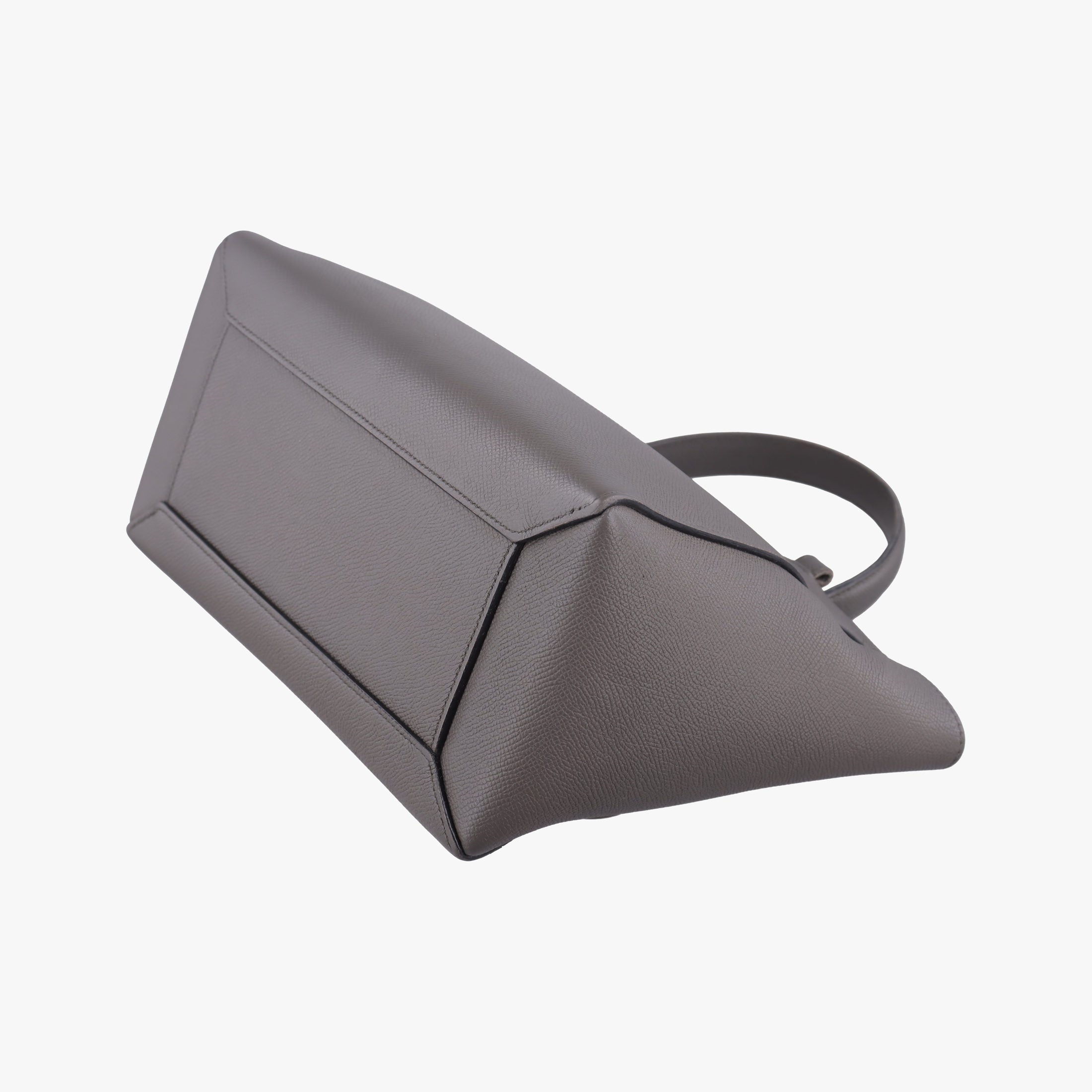 Secondhand Celine Belt Mini Grey Leather  handbag | stylenewstar