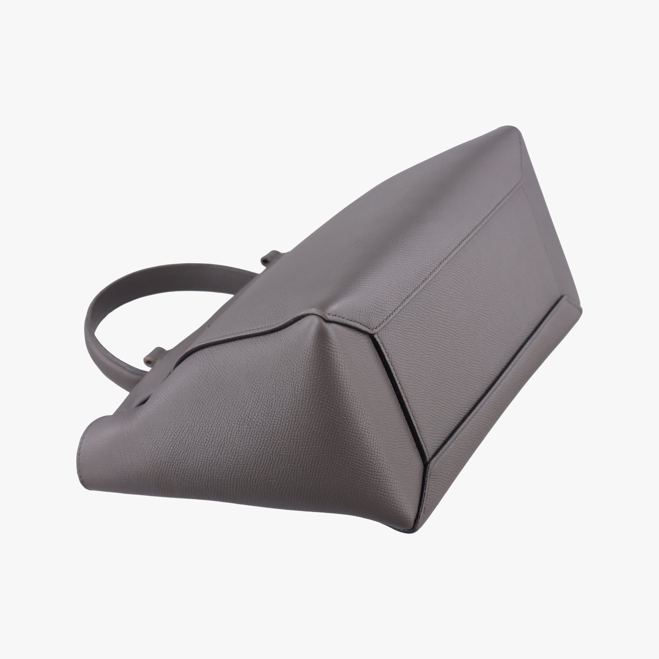 Secondhand Celine Belt Mini Grey Leather  handbag | stylenewstar