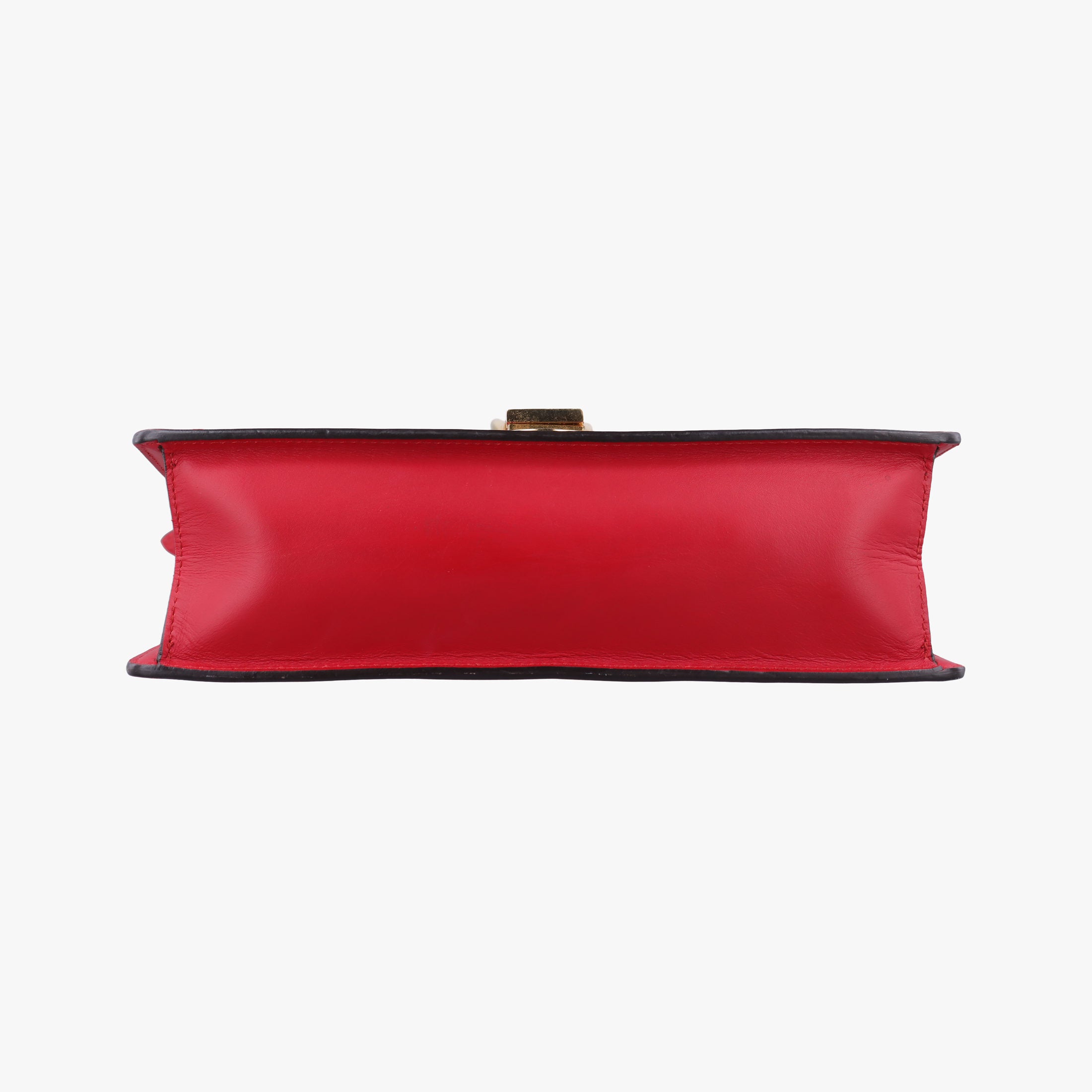Vintage Gucci Sylvie Red×navy Leather 421882 shoulderbag | stylenewstar